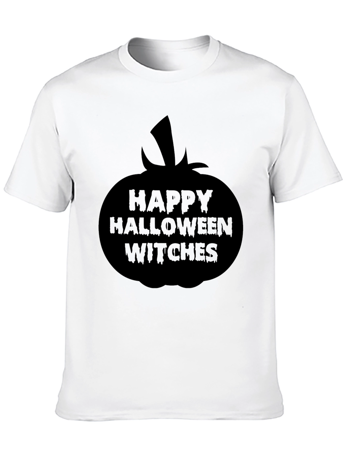 Happy Halloween Witches Black T-Shirt