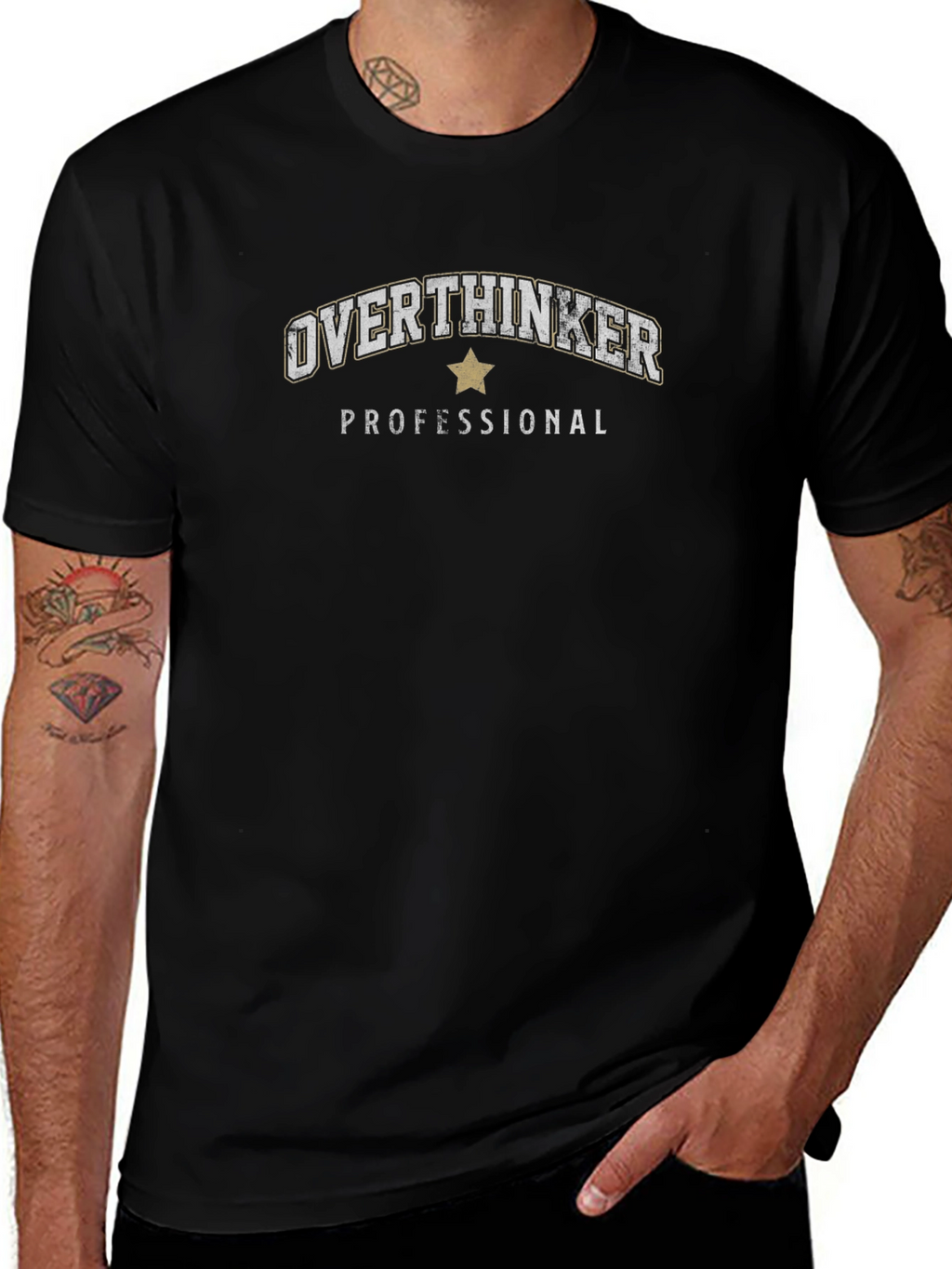 Overthinker Professional Graphic Tee