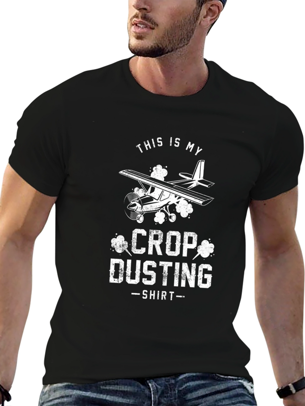 Crop Dusting Shirt - Funny Aviation Tee