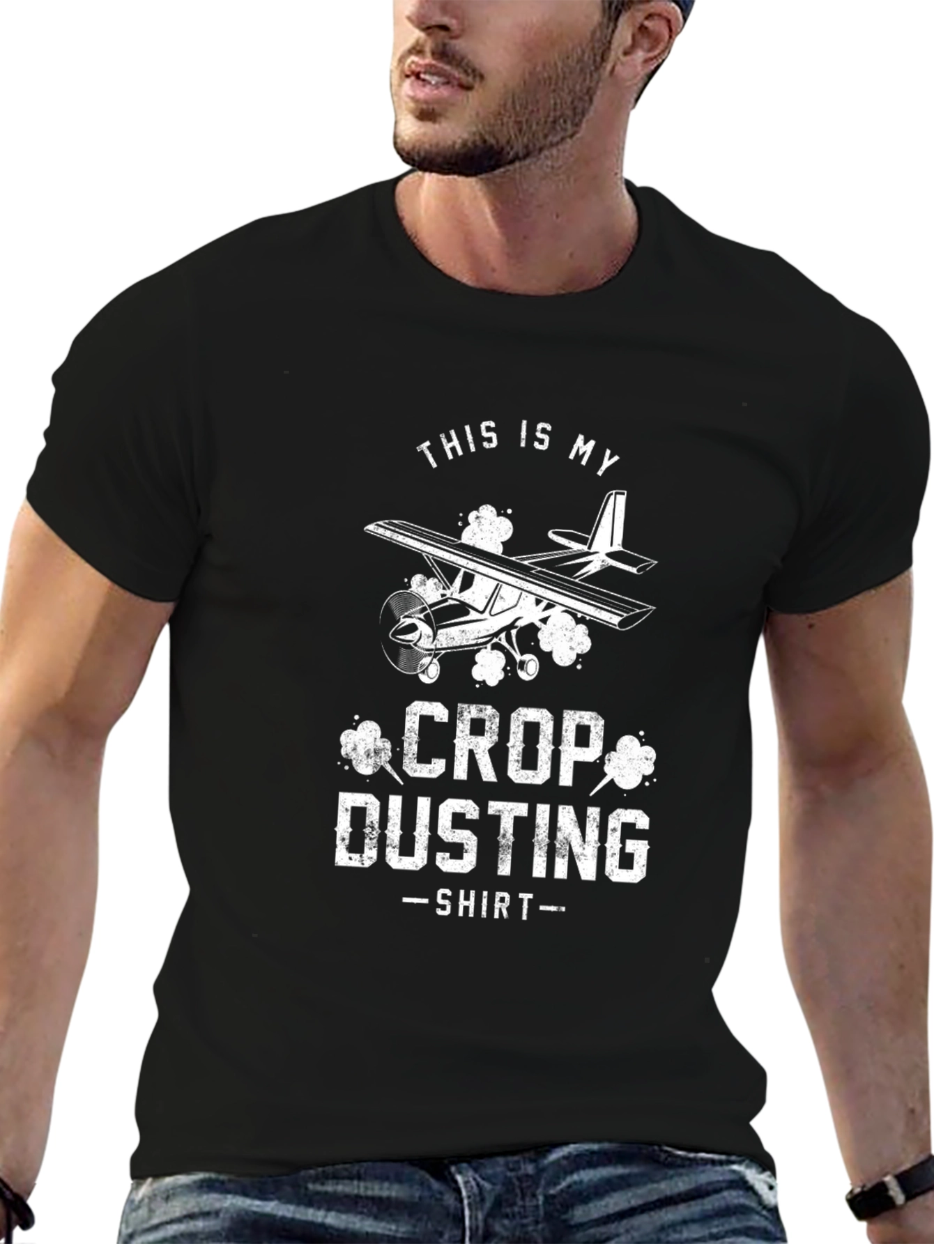 Crop Dusting Shirt - Funny Aviation Tee