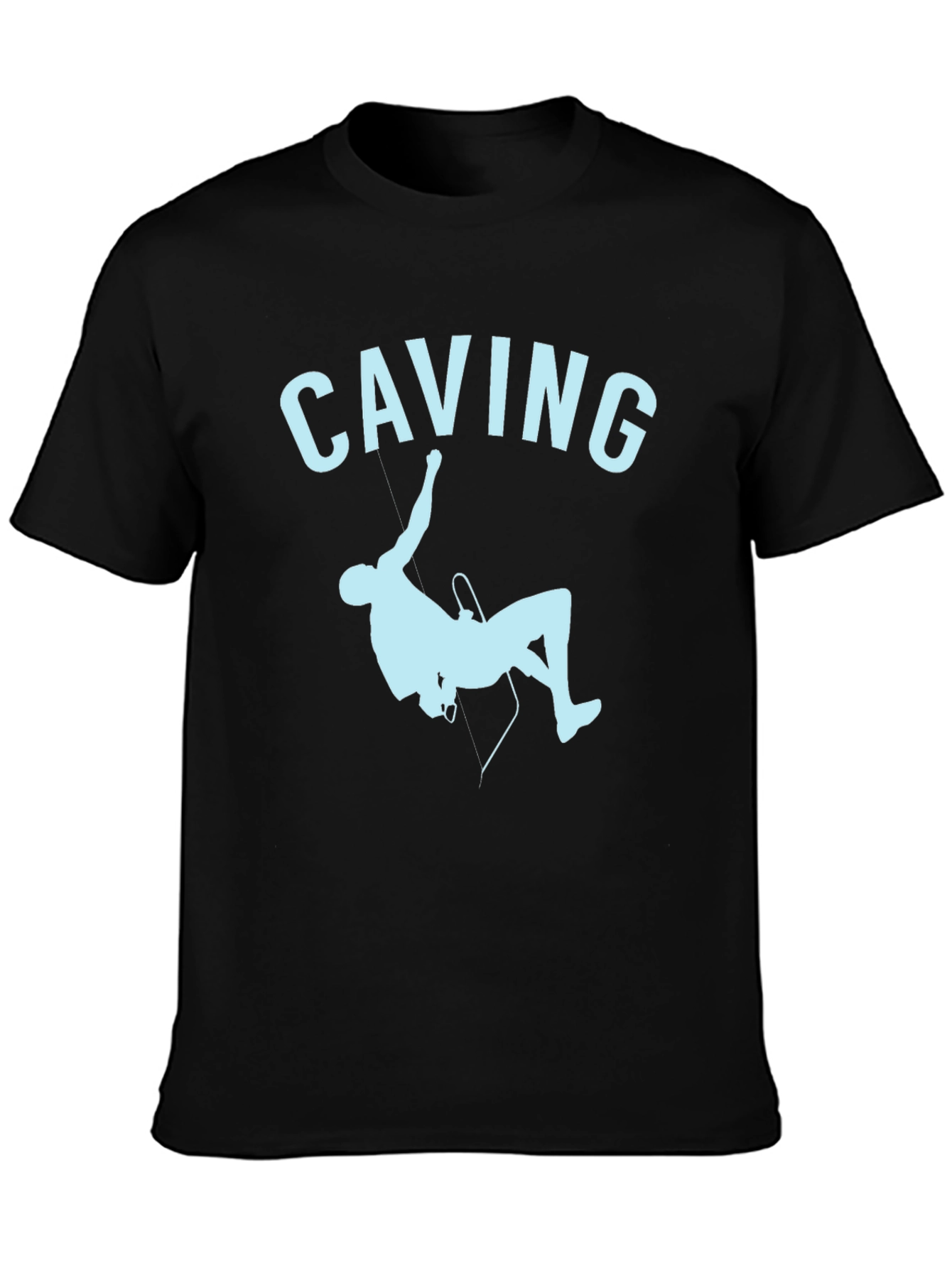 Caving Black T-Shirt