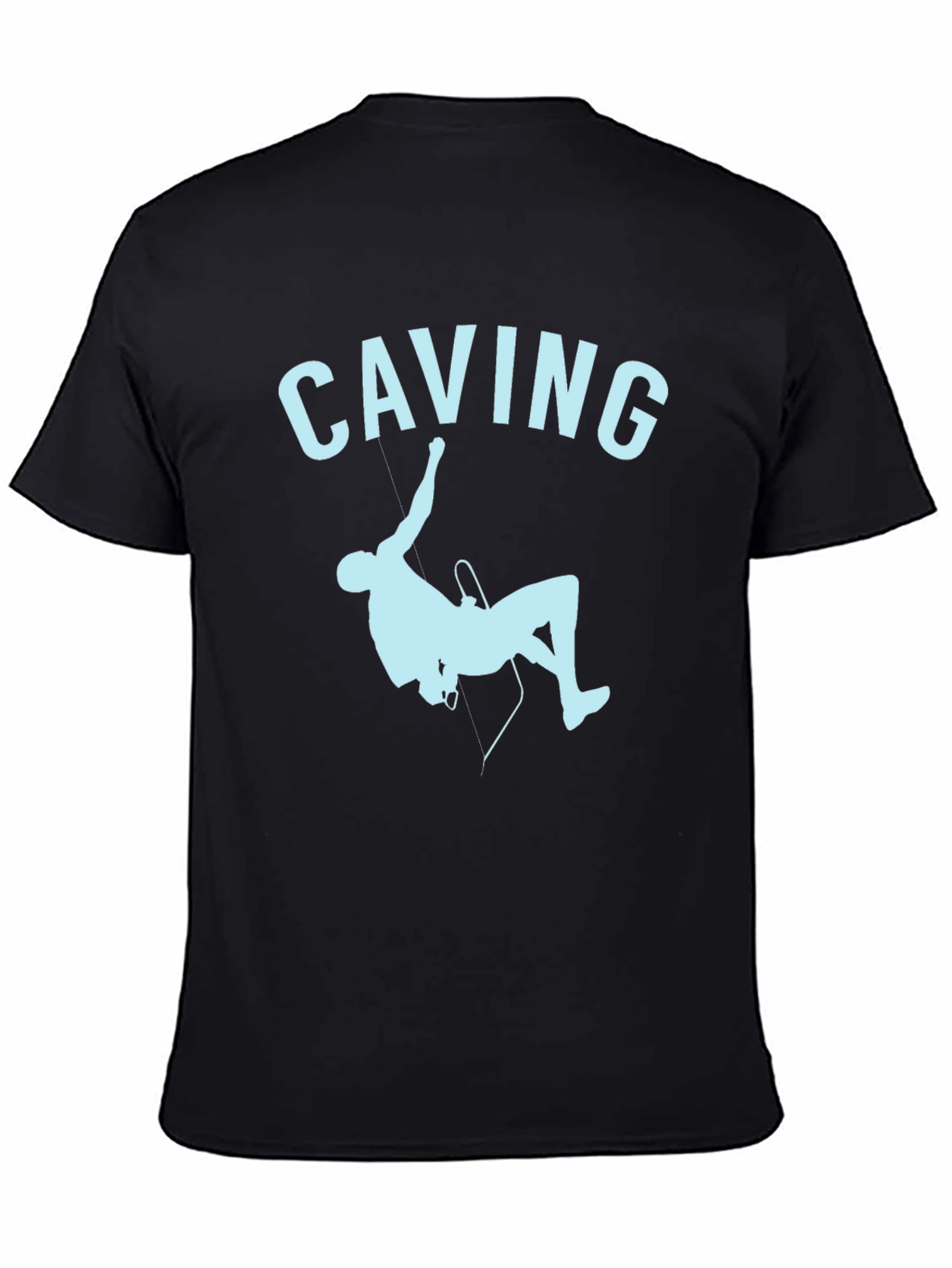 Caving Black T-Shirt
