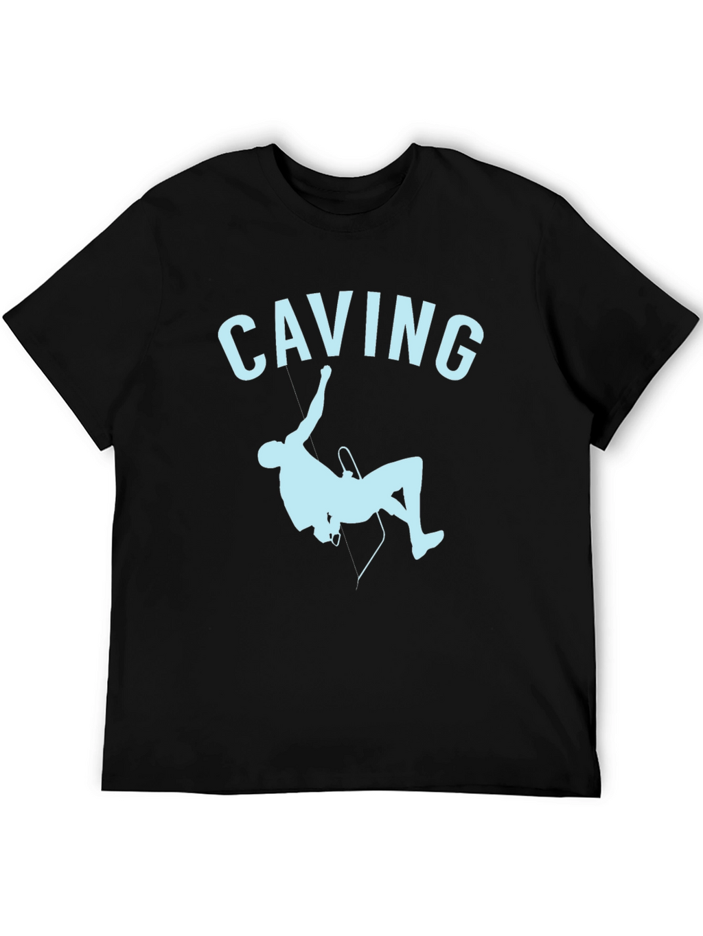Caving Black T-Shirt