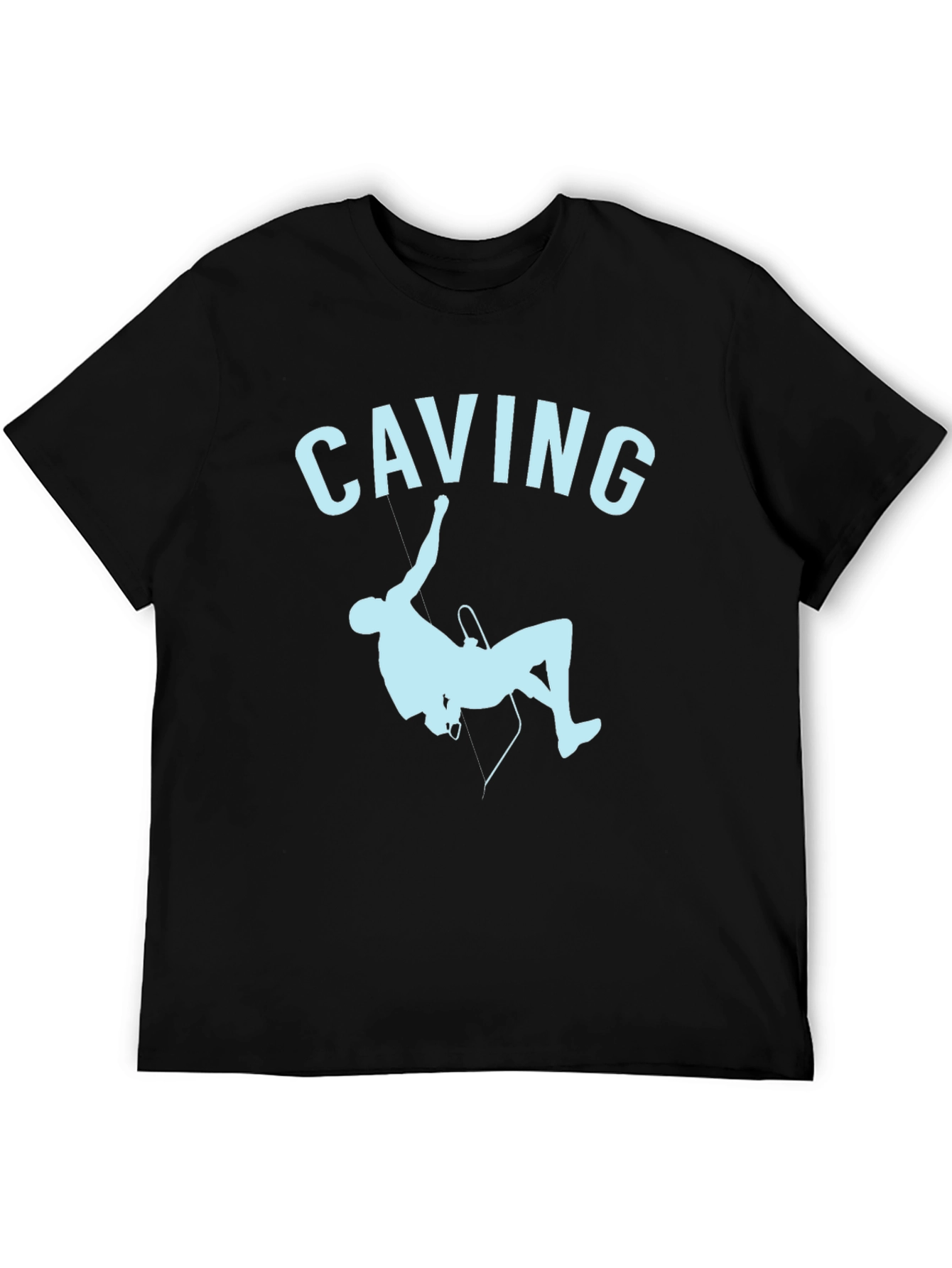 Caving Black T-Shirt