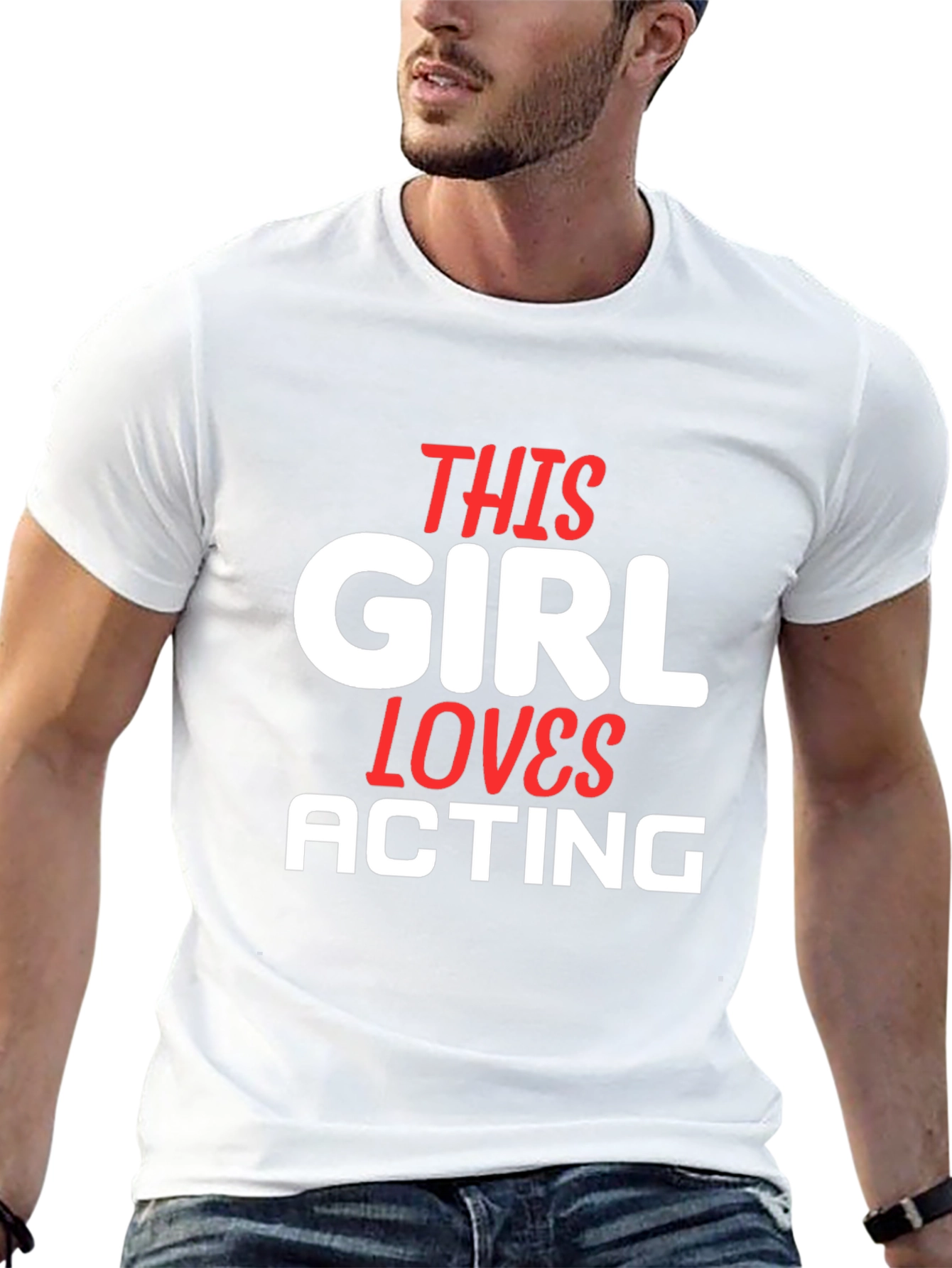 This Girl Loves Acting T-Shirt | Actor Gift