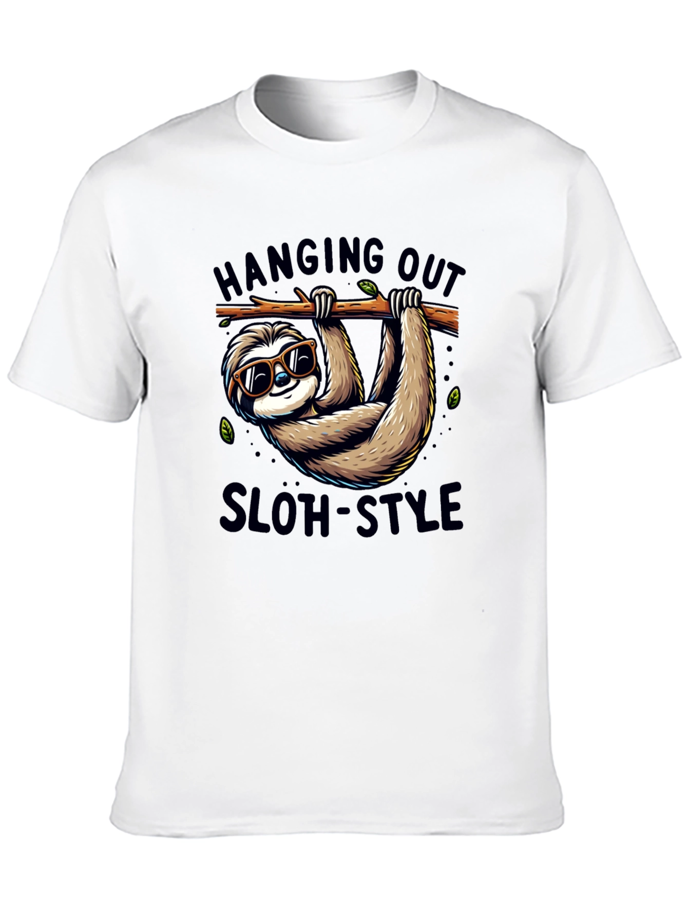 Hanging Out Sloth-Style T-Shirt