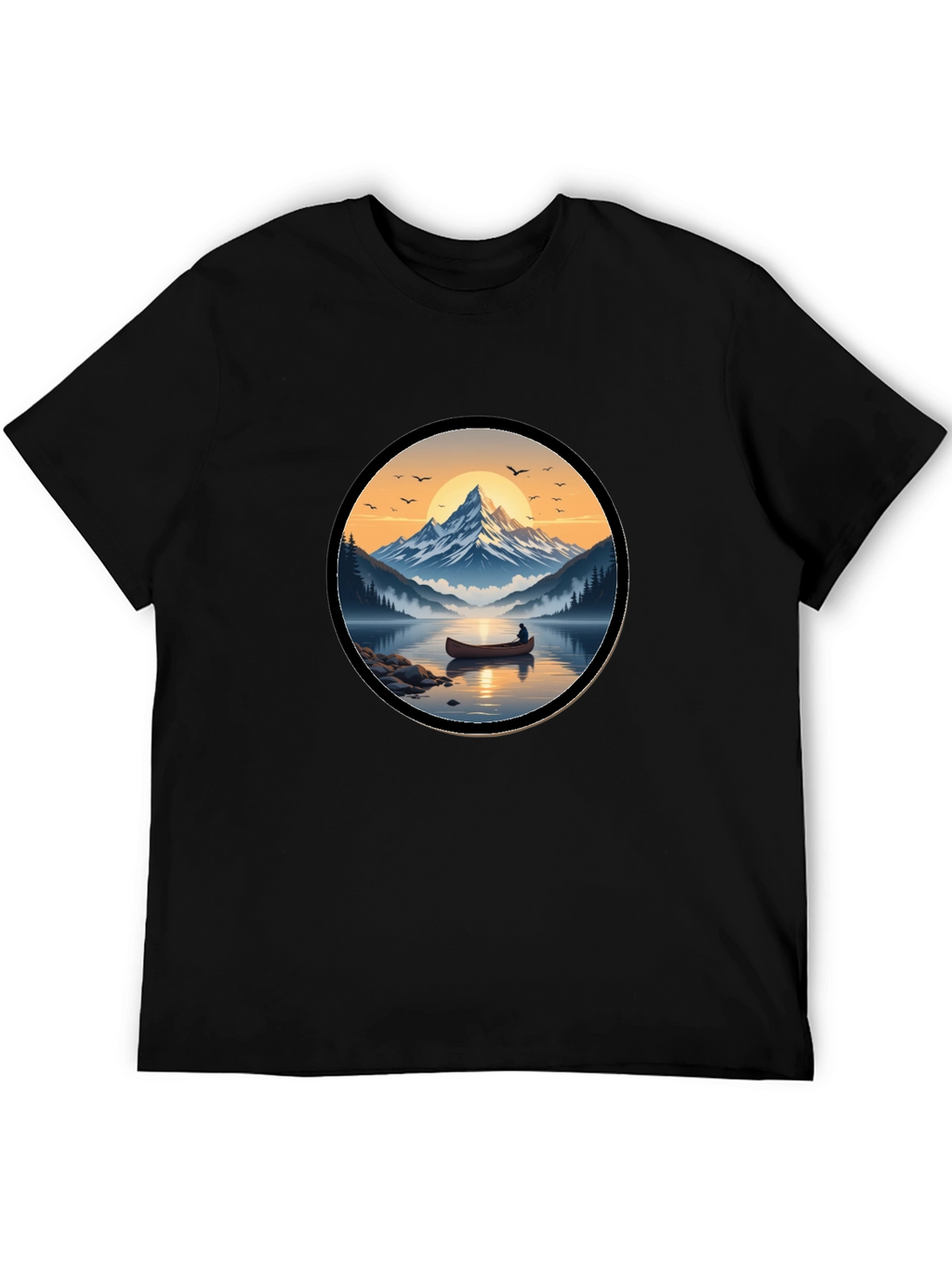 Mountain Lake Graphic Tee
