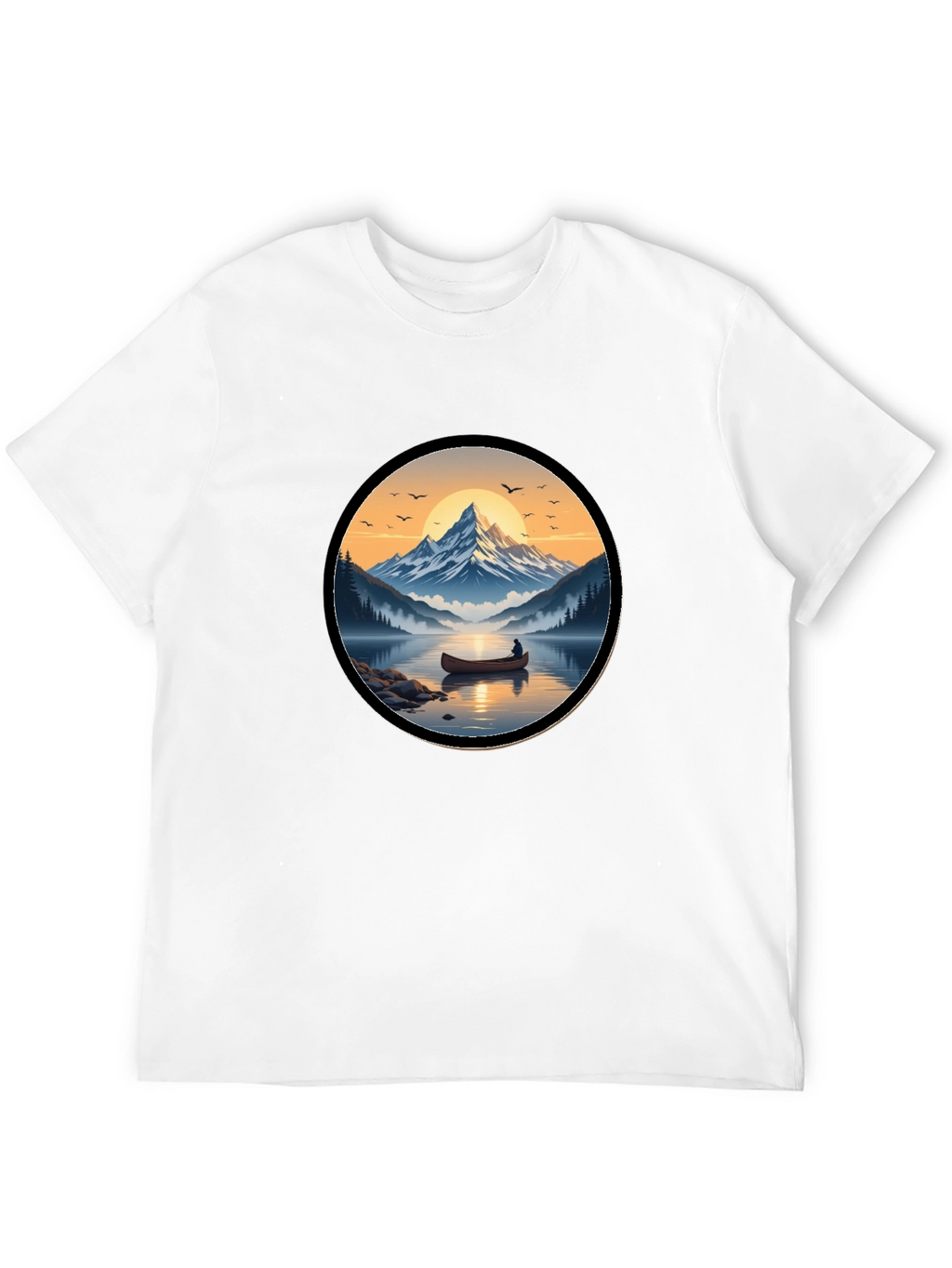Mountain Lake Graphic Tee