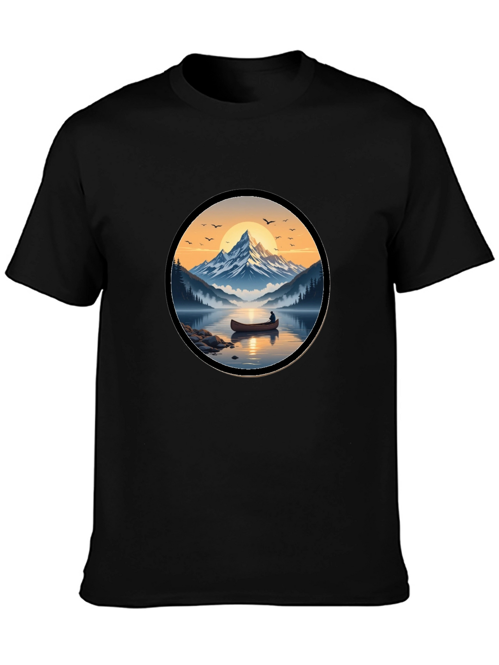 Mountain Lake Graphic Tee