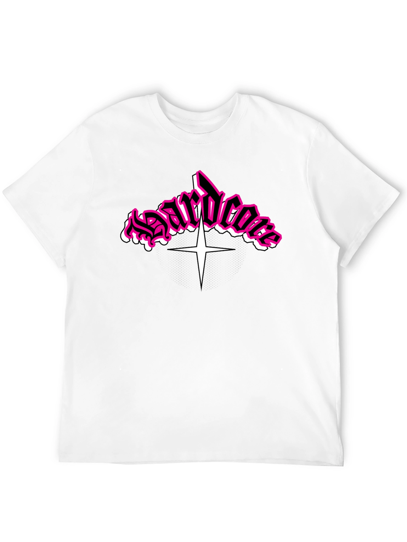 Hardcore T-Shirt Black with Graphic