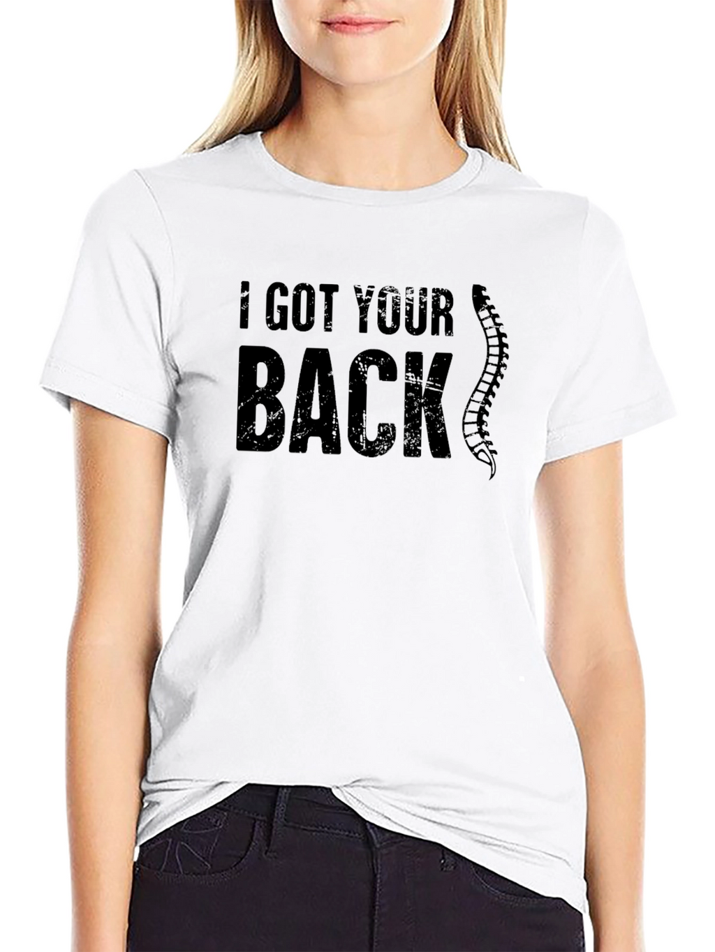 I Got Your Back Funny Chiropractic Spine T-Shirt