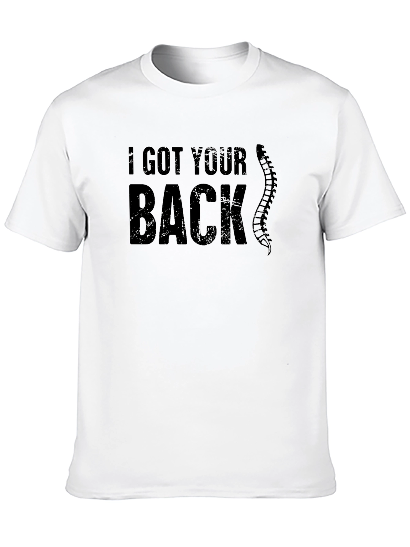 I Got Your Back Funny Chiropractic Spine T-Shirt