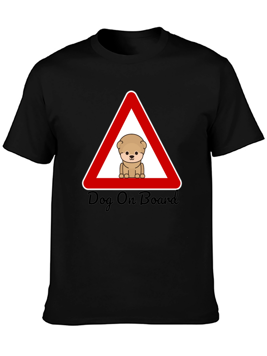 Dog On Board Graphic T-Shirt