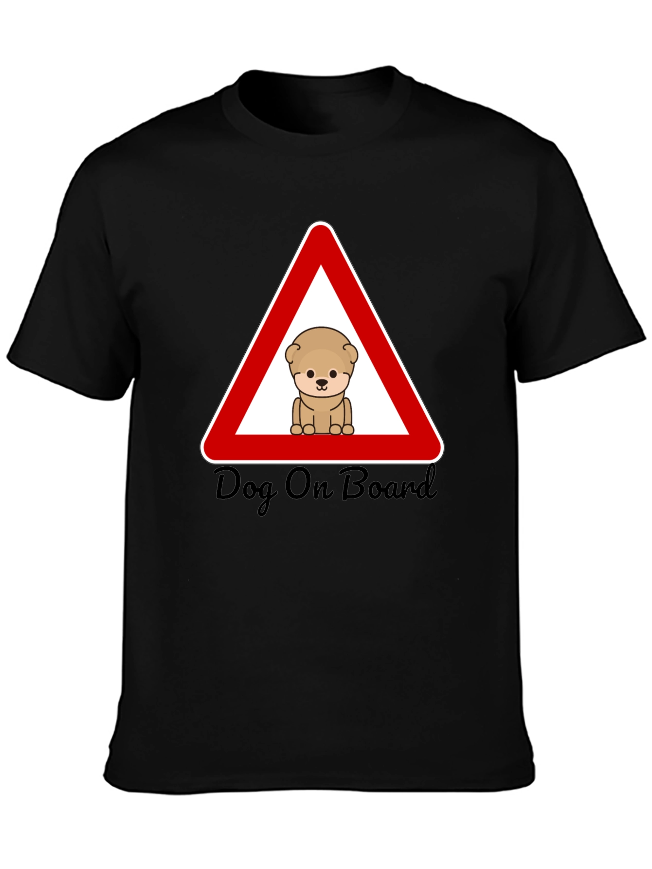 Dog On Board Graphic T-Shirt