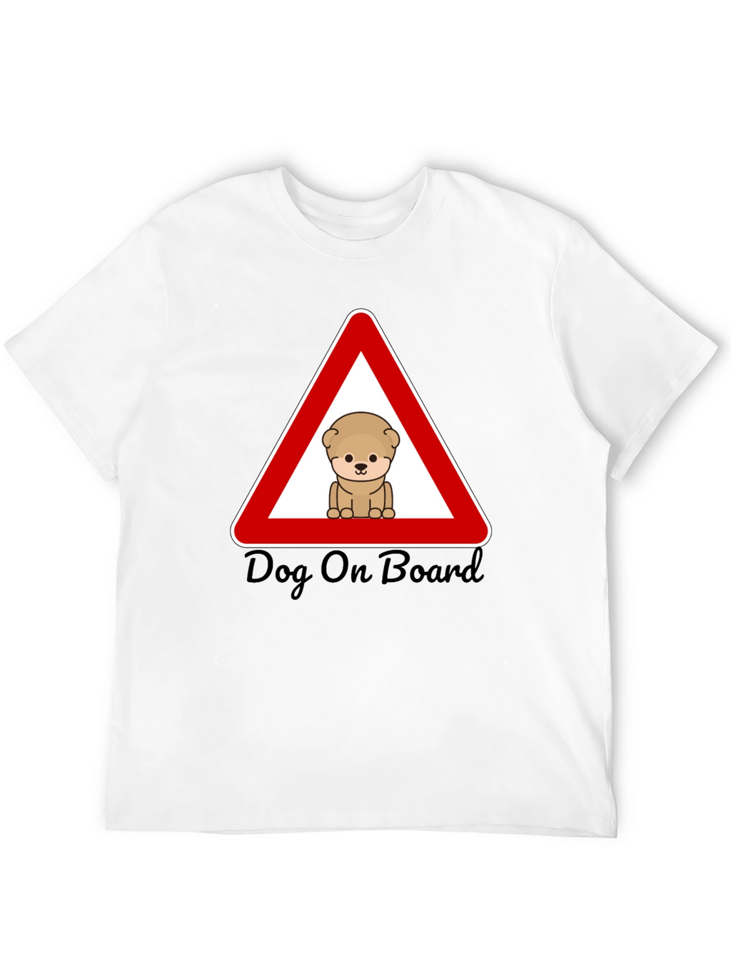 Dog On Board Graphic T-Shirt
