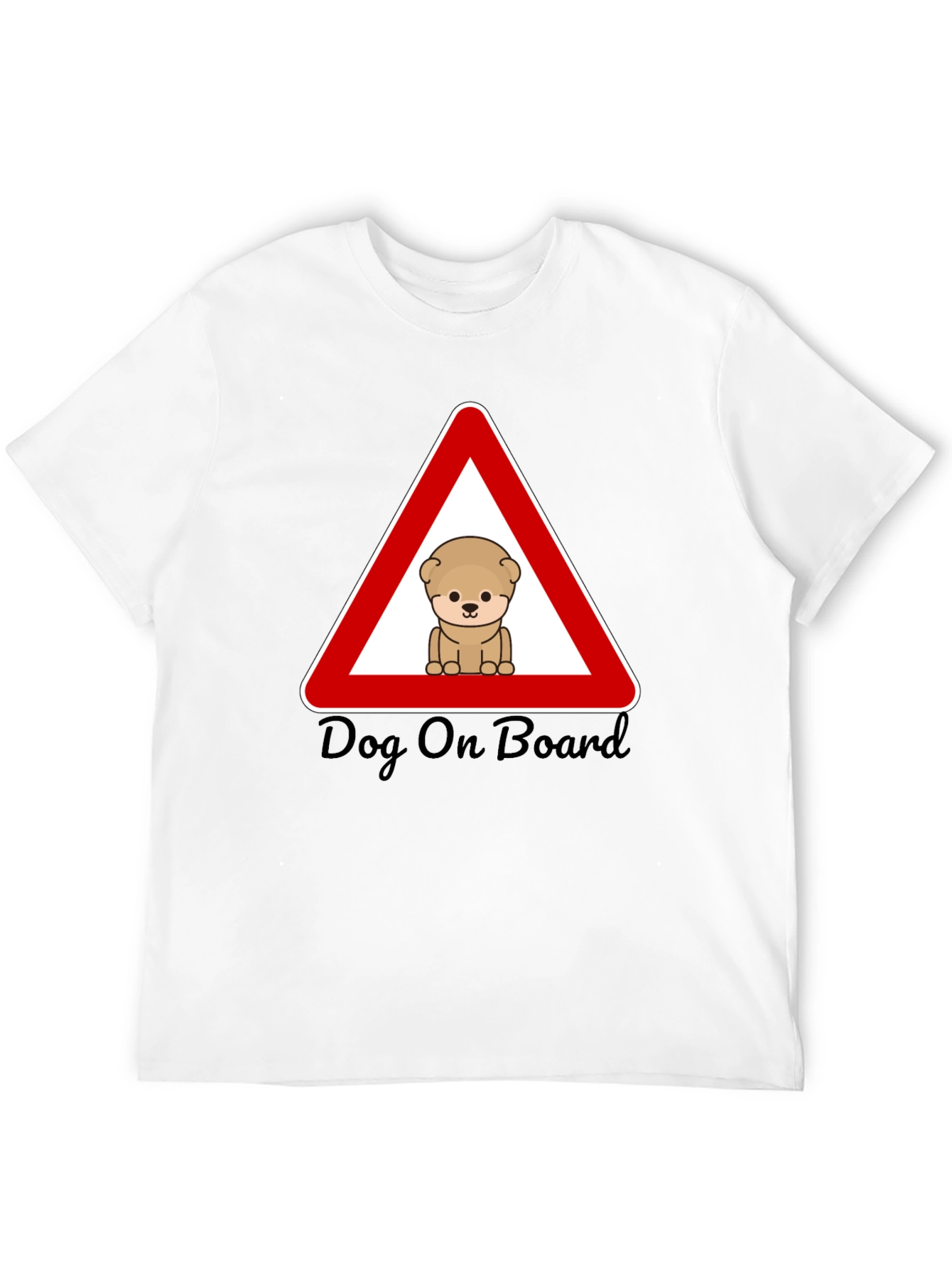 Dog On Board Graphic T-Shirt