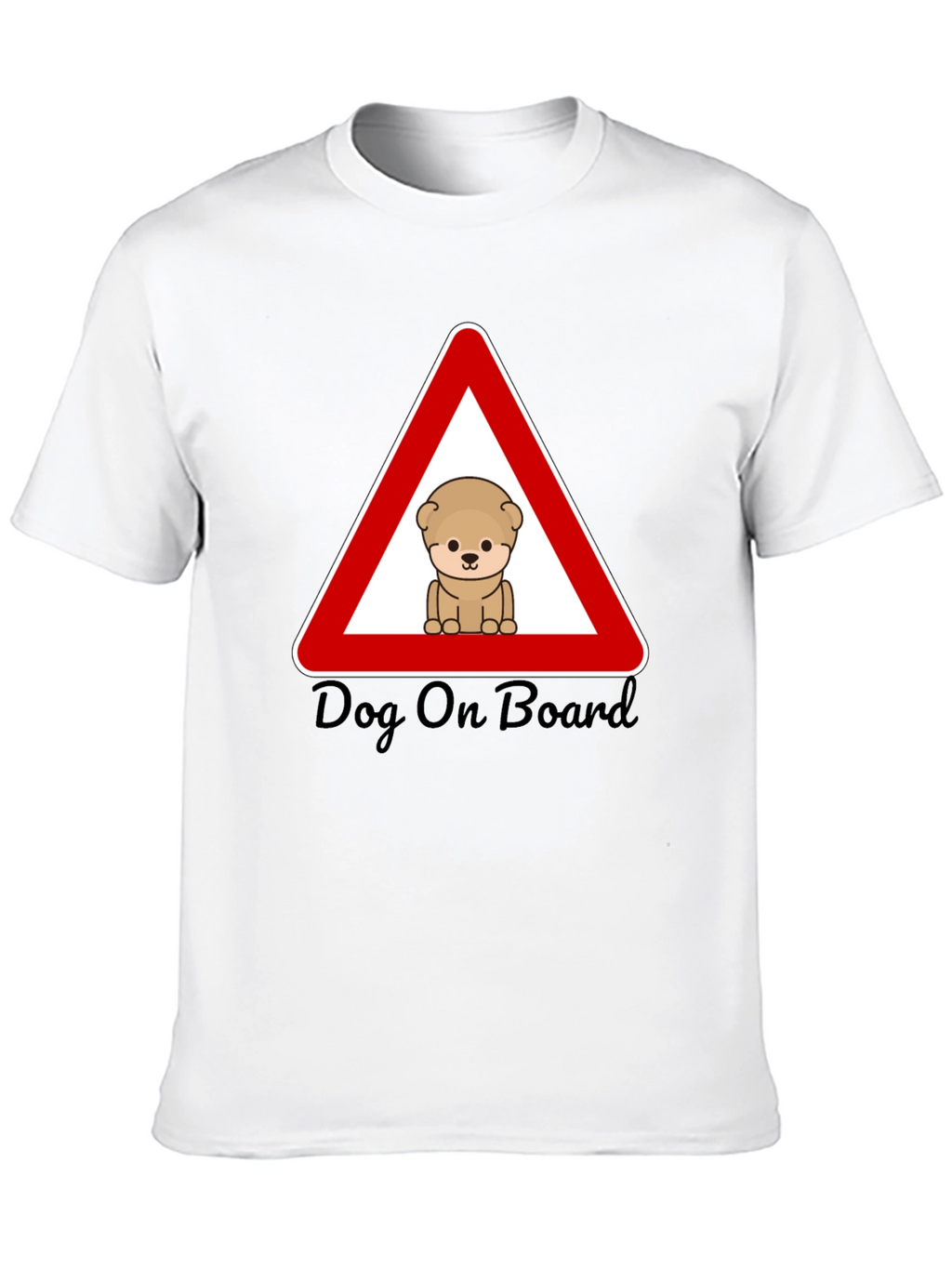 Dog On Board Graphic T-Shirt