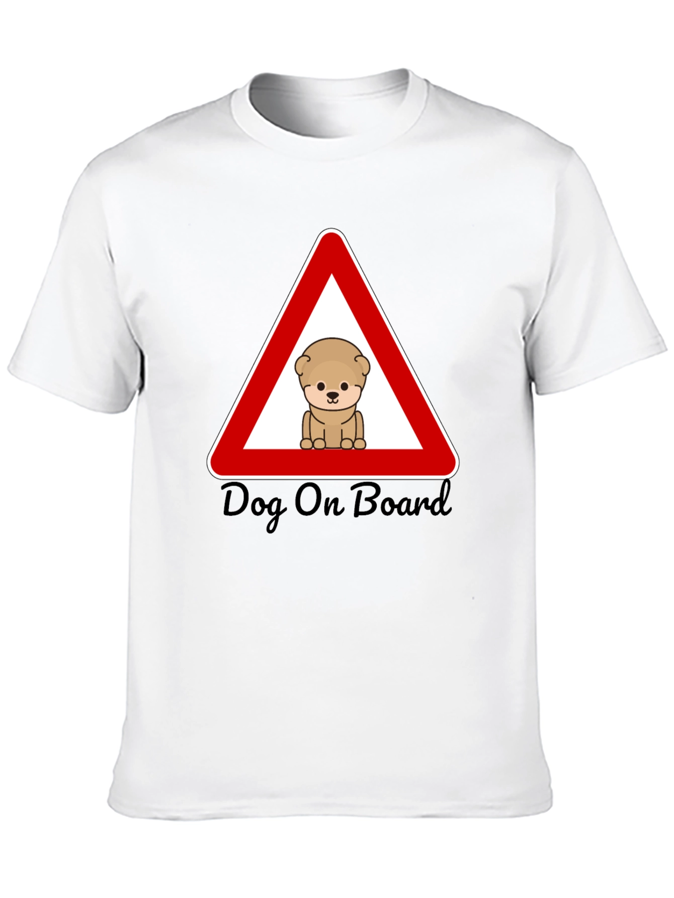 Dog On Board Graphic T-Shirt