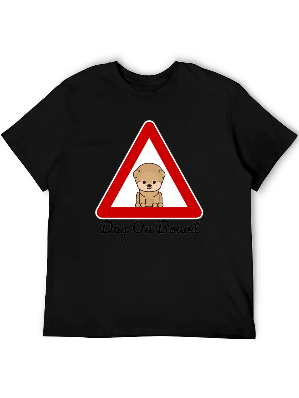 Dog On Board Graphic T-Shirt