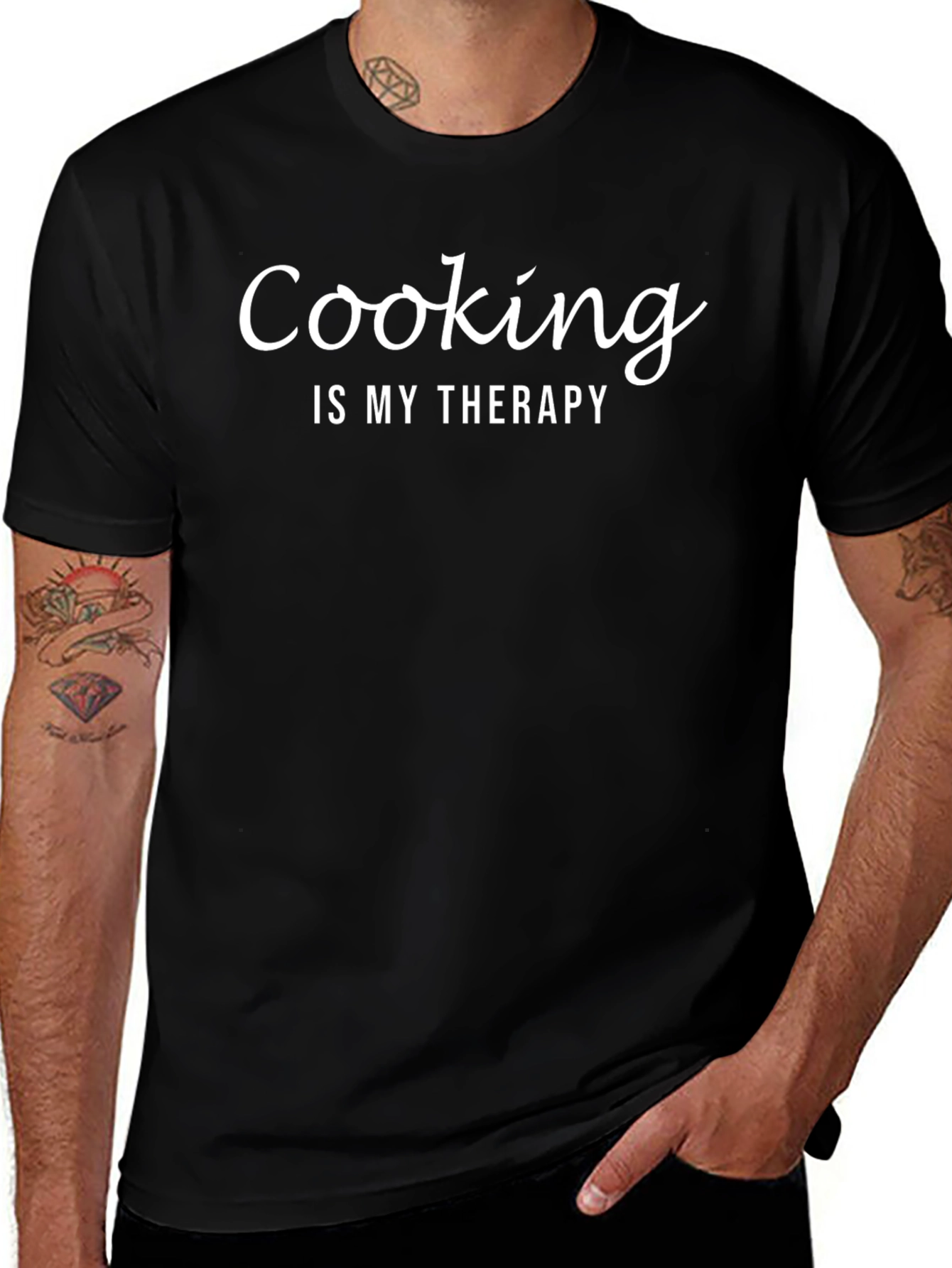 Cooking is My Therapy Graphic Tee