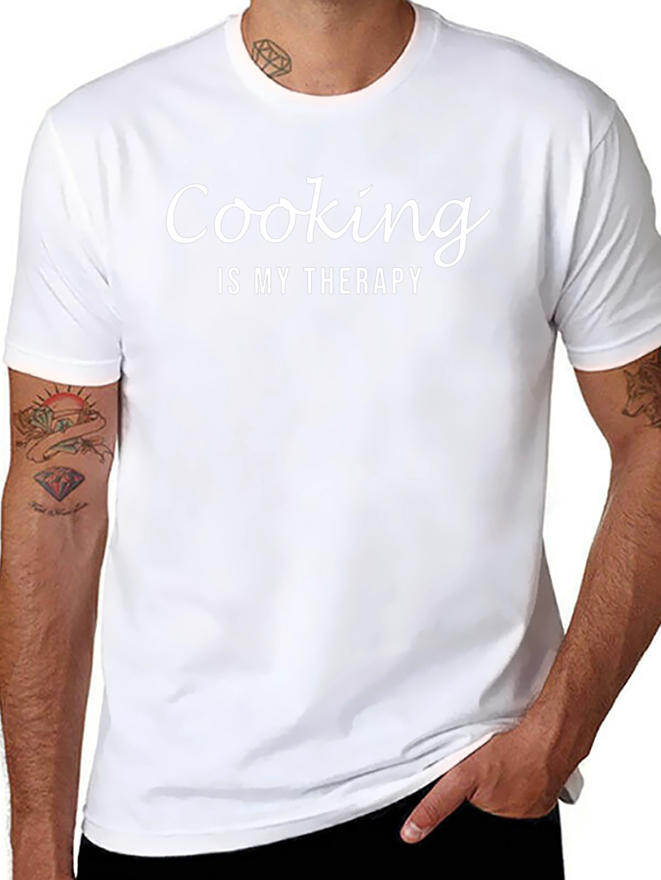 Cooking is My Therapy Graphic Tee