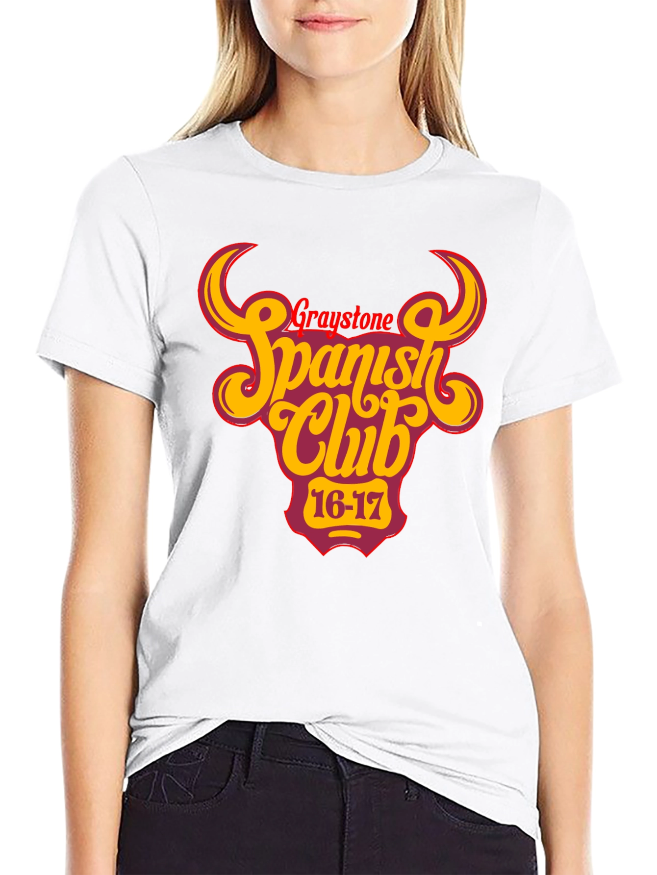 Graystone Spanish Club Black T-Shirt