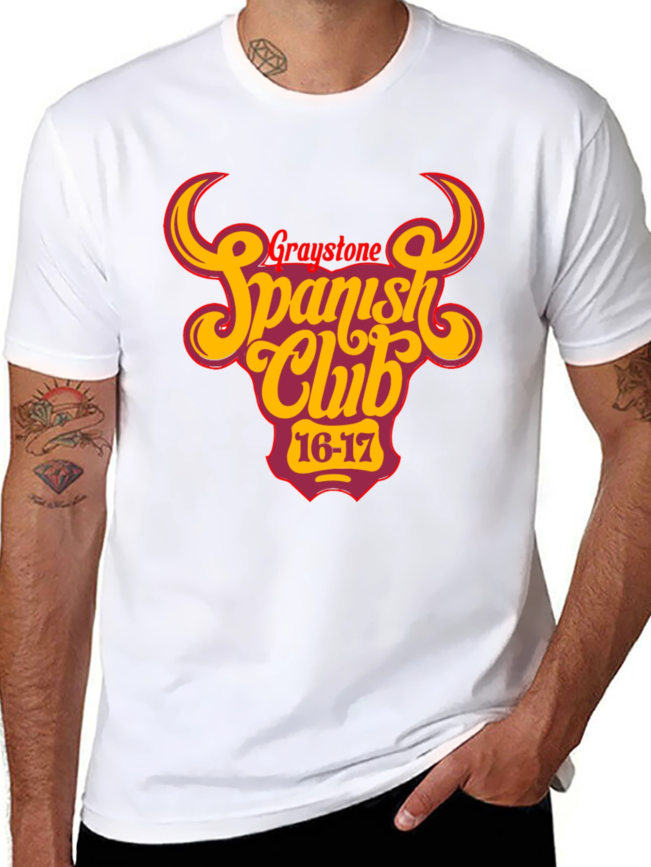 Graystone Spanish Club Black T-Shirt