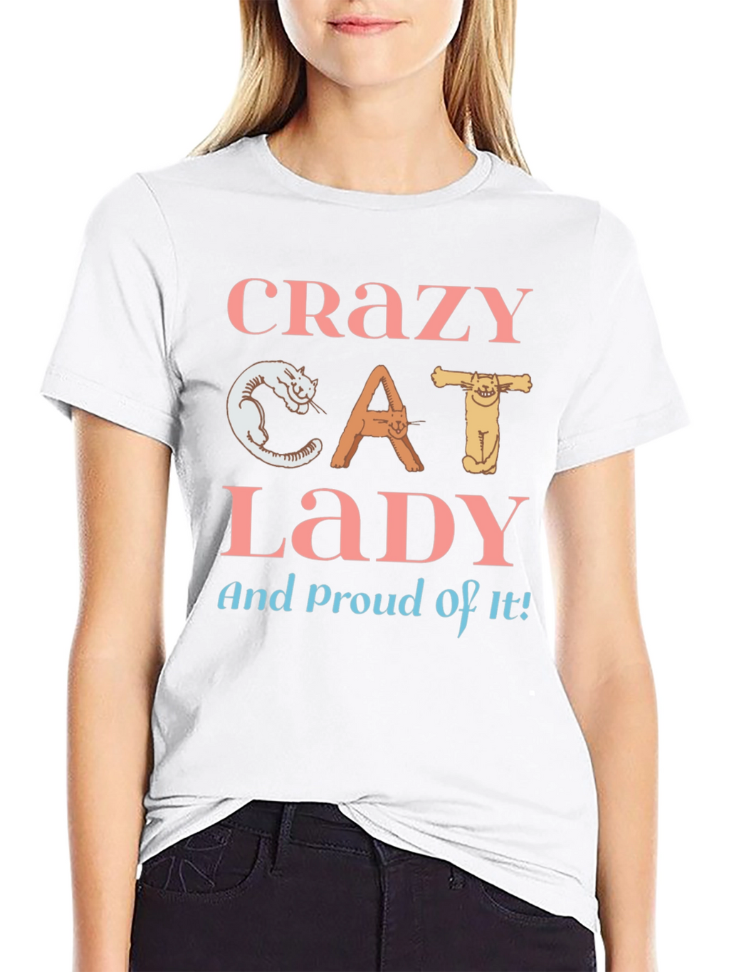 Crazy Cat Lady T-Shirt - Cat Lover Apparel