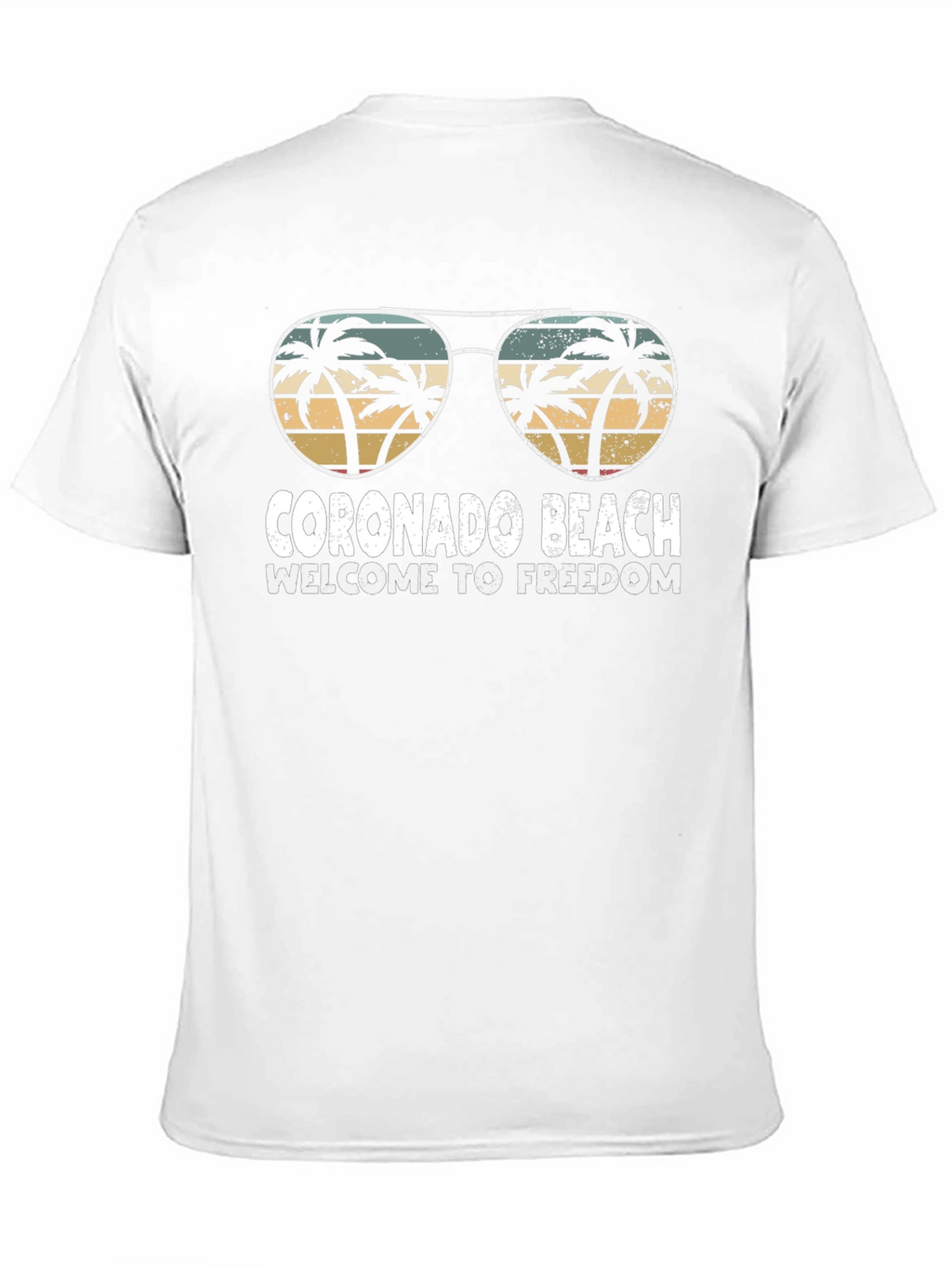 Coronado Beach T-Shirt - Freedom Vibes