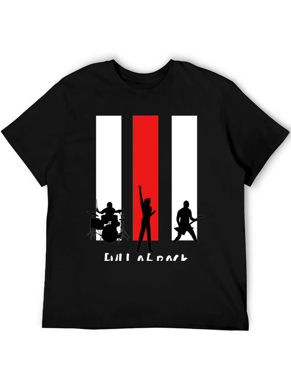 Rock Band Silhouette Graphic Tee