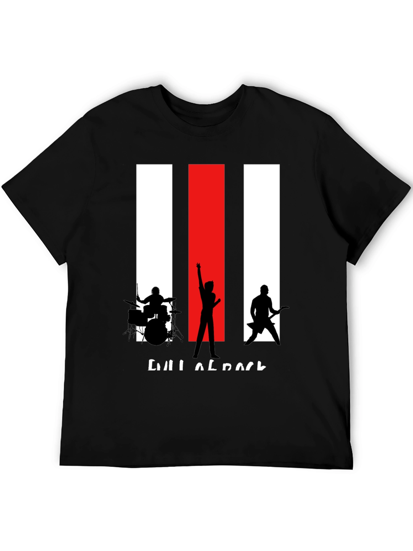 Rock Band Silhouette Graphic Tee