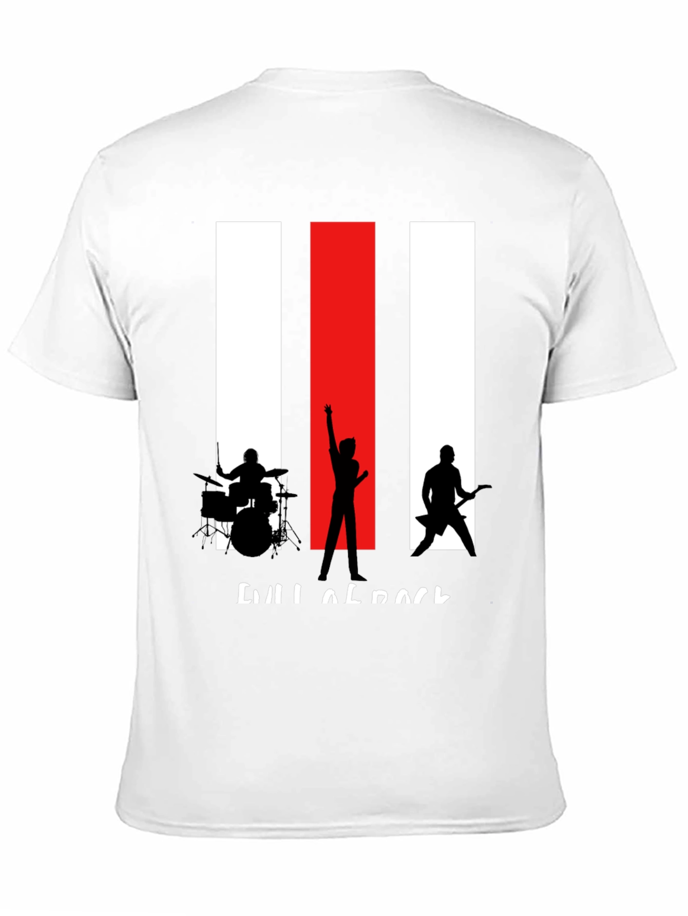 Rock Band Silhouette Graphic Tee