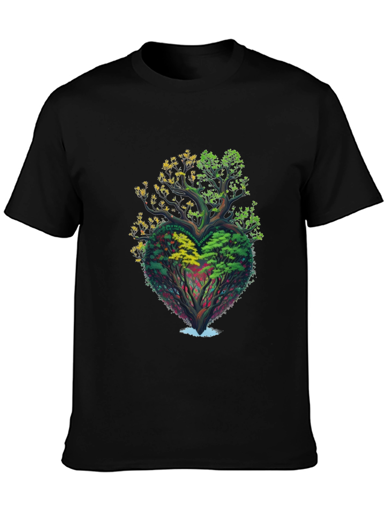 Heart Tree Graphic T-Shirt