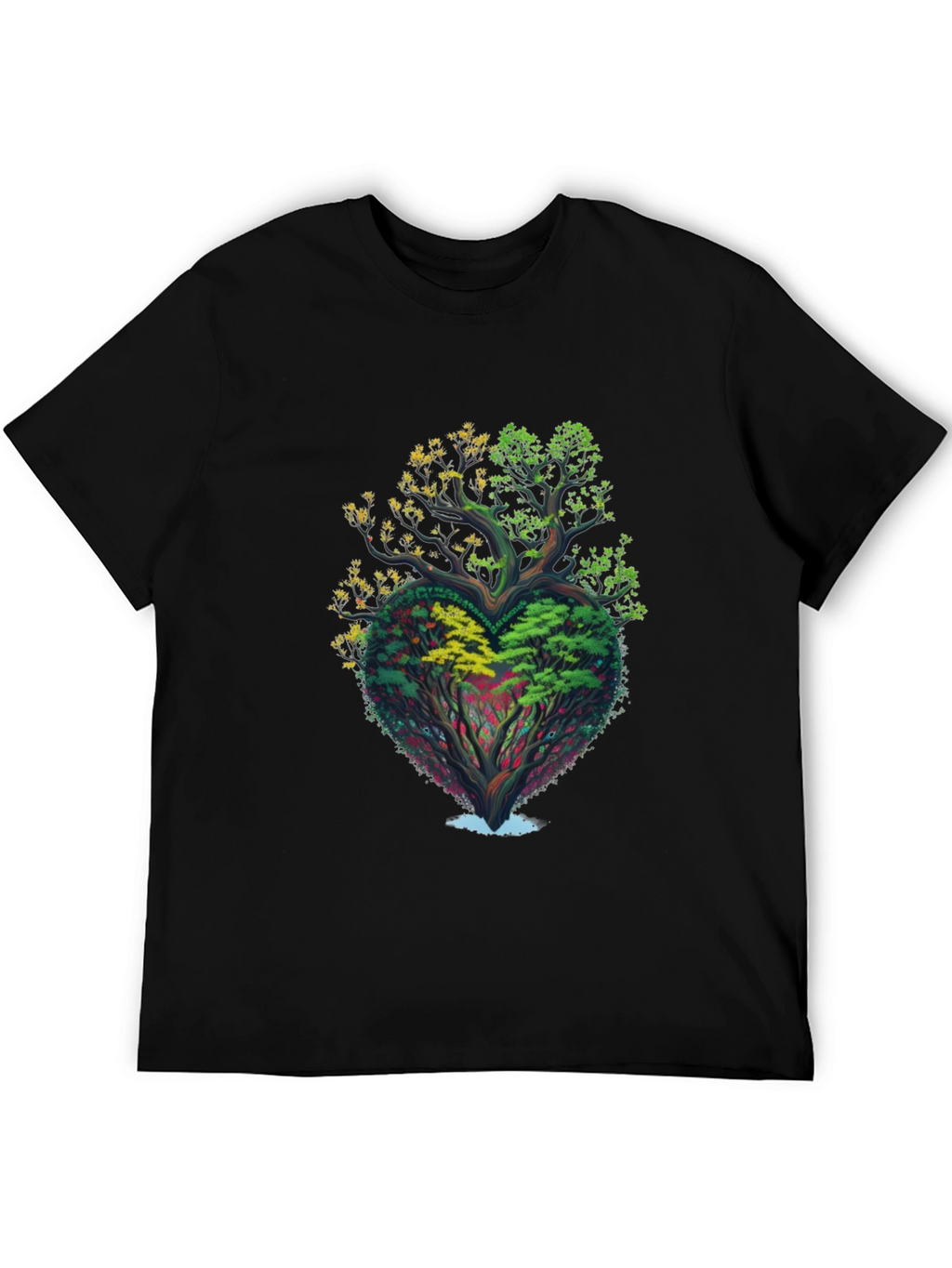 Heart Tree Graphic T-Shirt