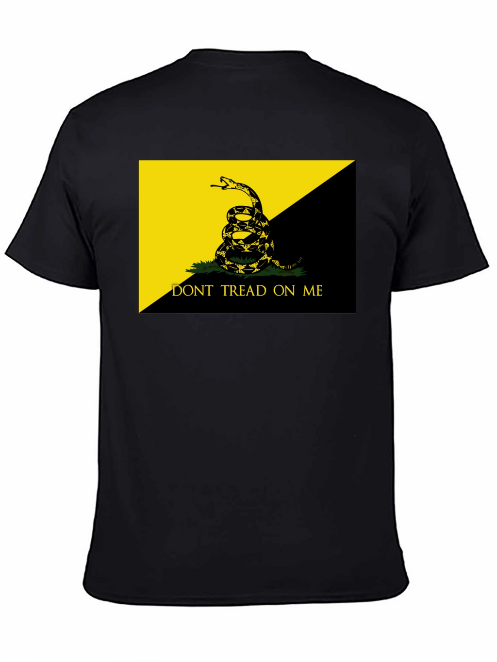 Dont Tread On Me Black T-Shirt