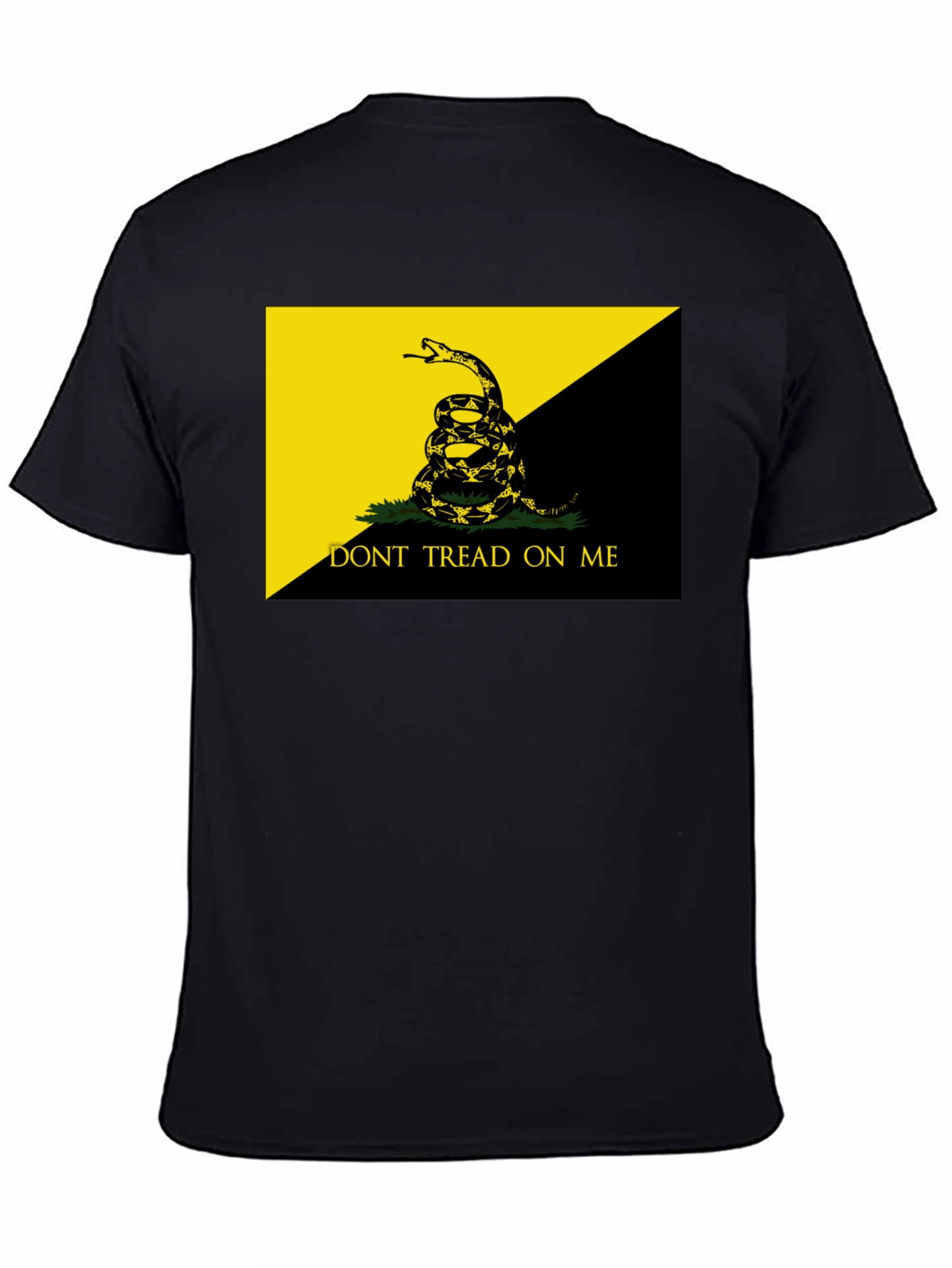 Dont Tread On Me Black T-Shirt
