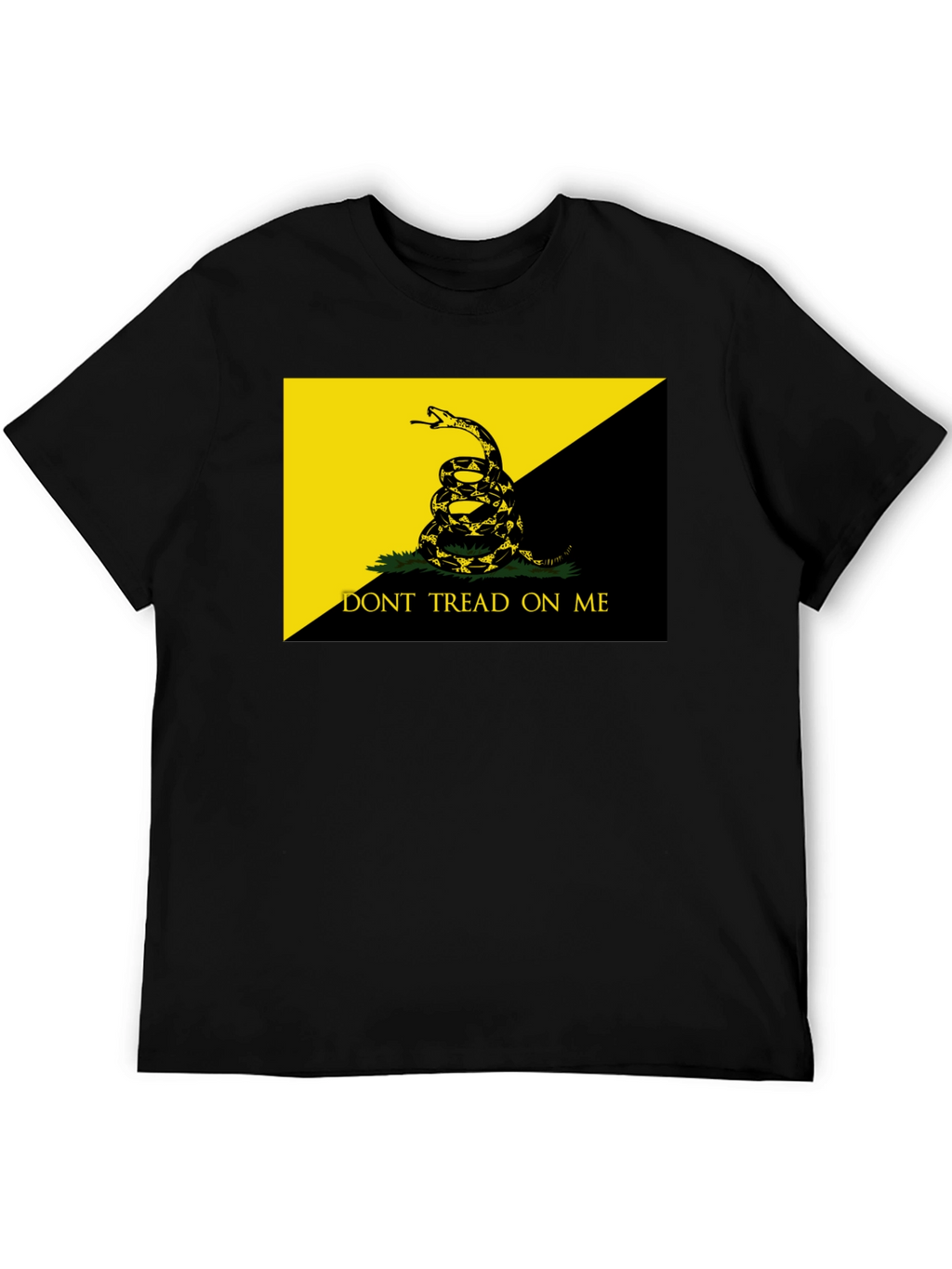 Dont Tread On Me Black T-Shirt