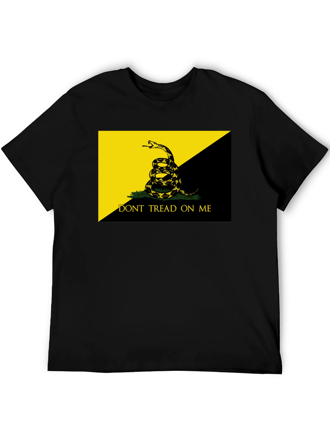 Dont Tread On Me Black T-Shirt