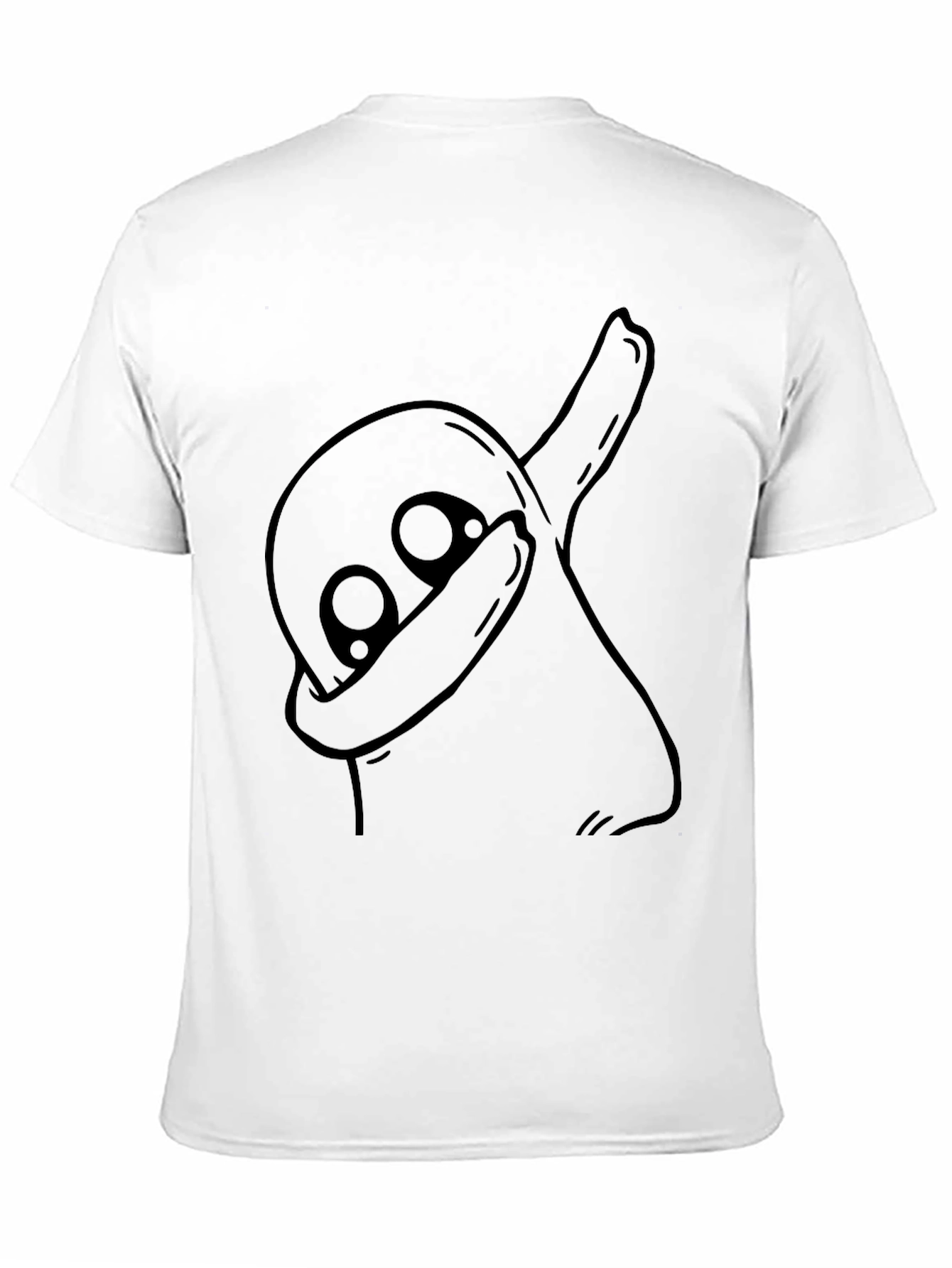 Dabbing Ghost Graphic Tee - Halloween Fun!