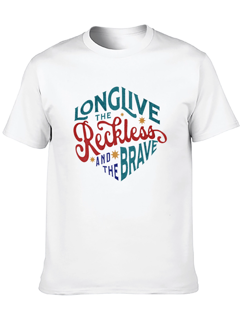 Long Live the Reckless and Brave Graphic Tee