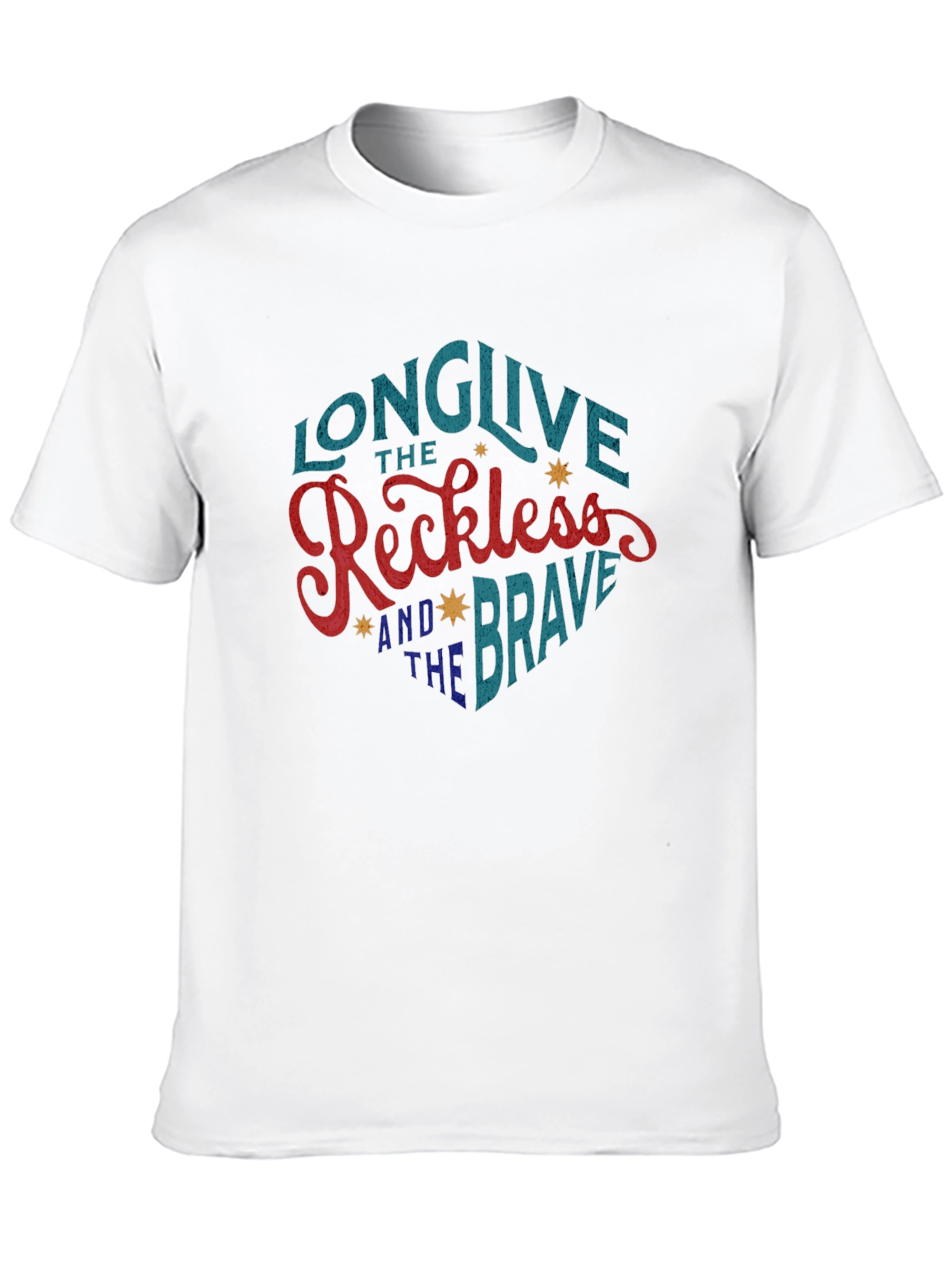 Long Live the Reckless and Brave Graphic Tee