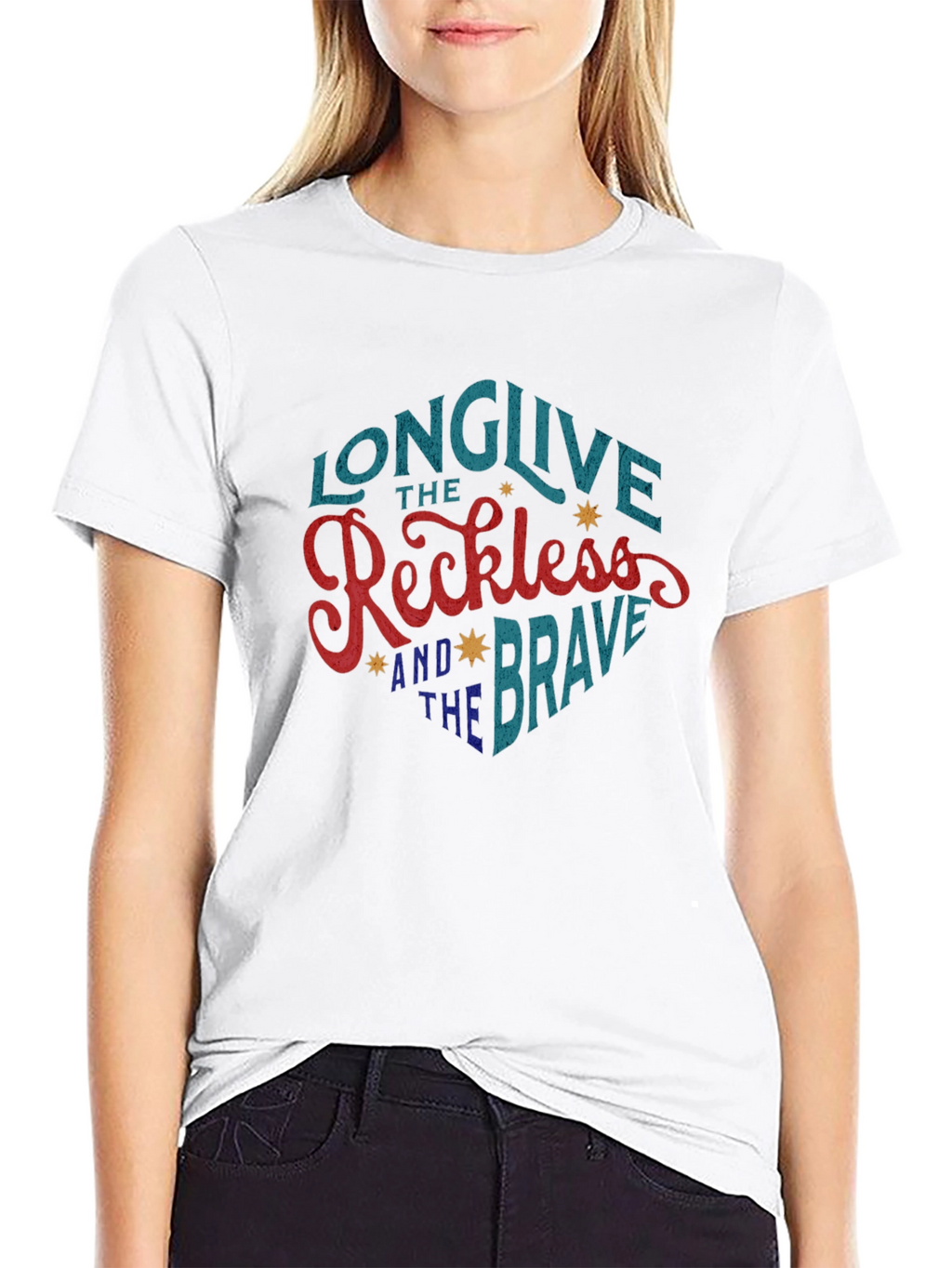Long Live the Reckless and Brave Graphic Tee