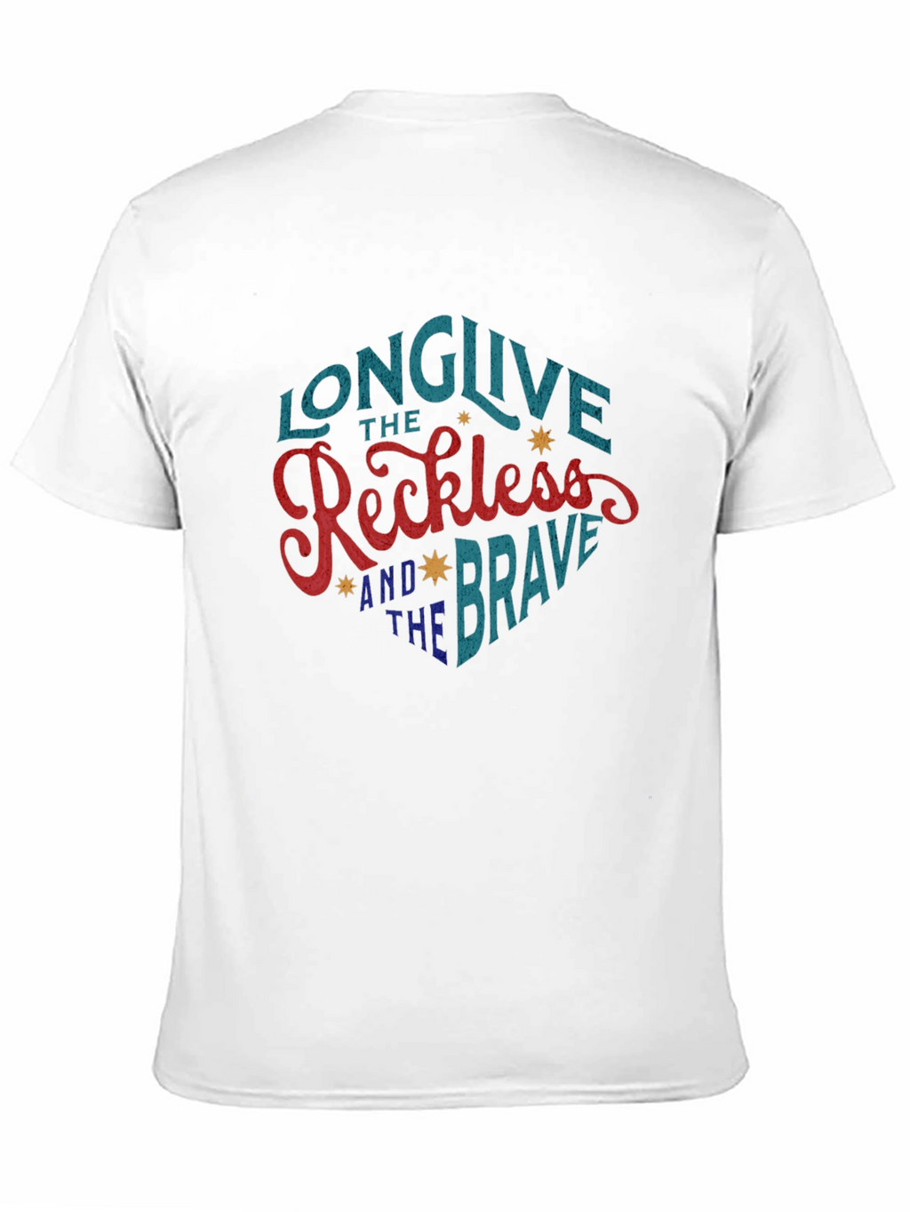 Long Live the Reckless and Brave Graphic Tee