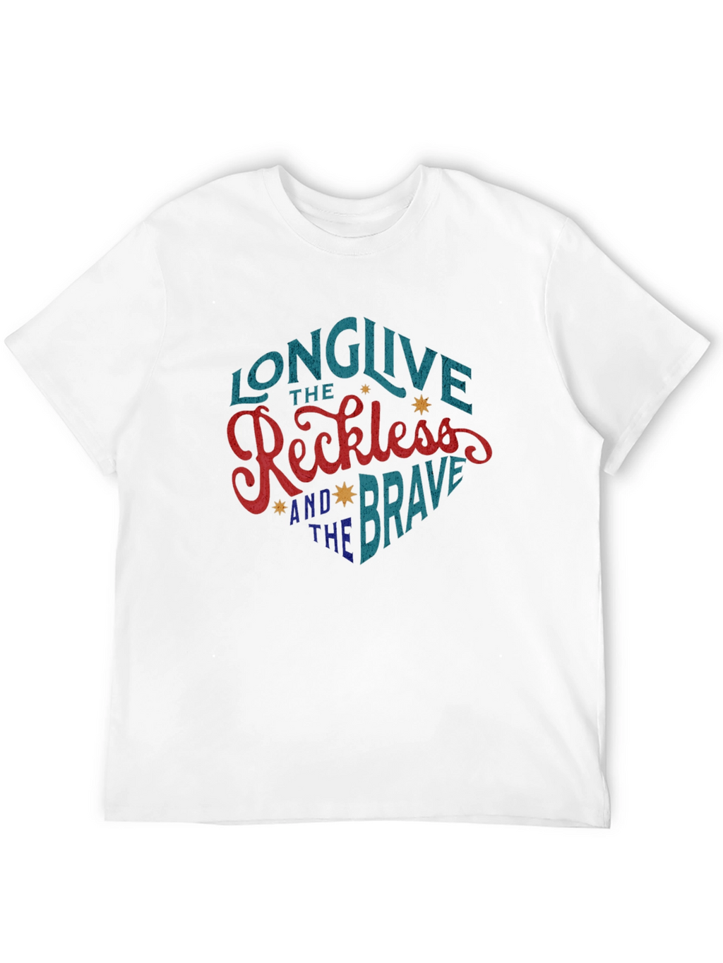 Long Live the Reckless and Brave Graphic Tee