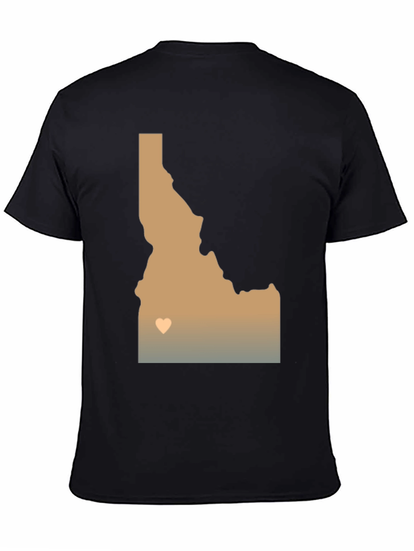 Idaho State Map Graphic Tee - Stylish & Comfortable