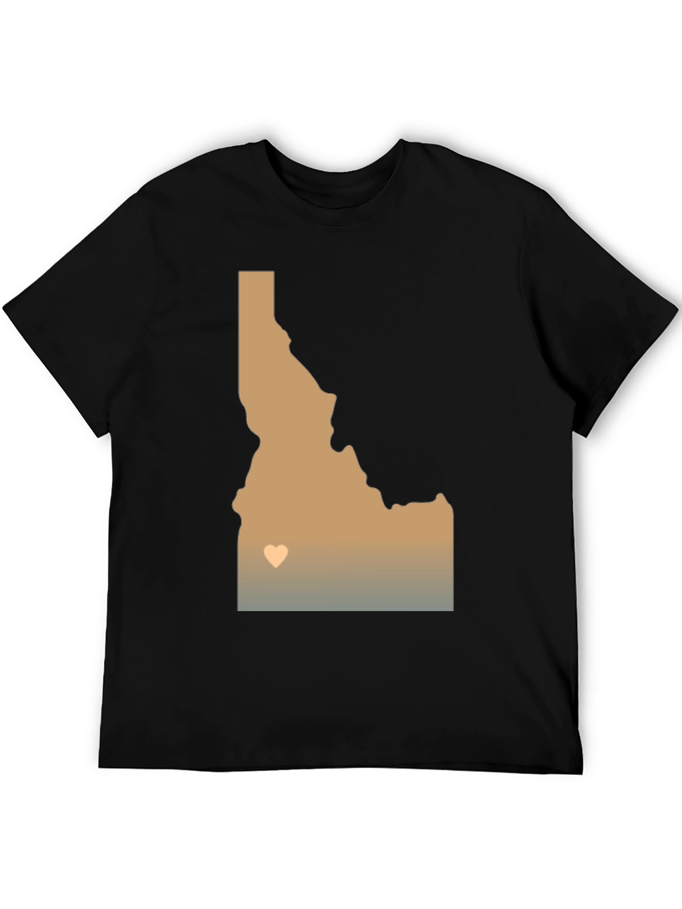 Idaho State Map Graphic Tee - Stylish & Comfortable