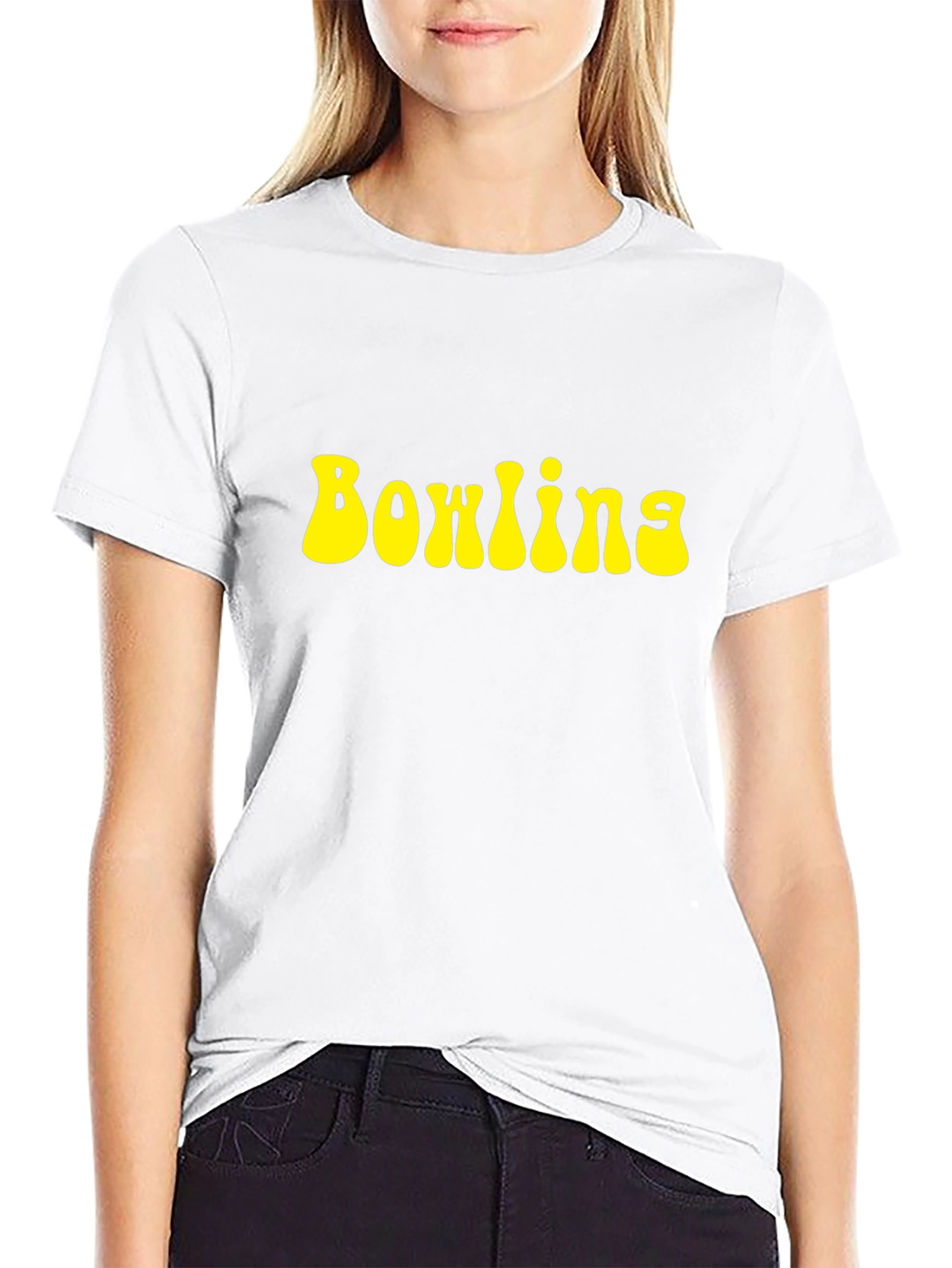 Retro Bowling T-Shirt - Groovy Style