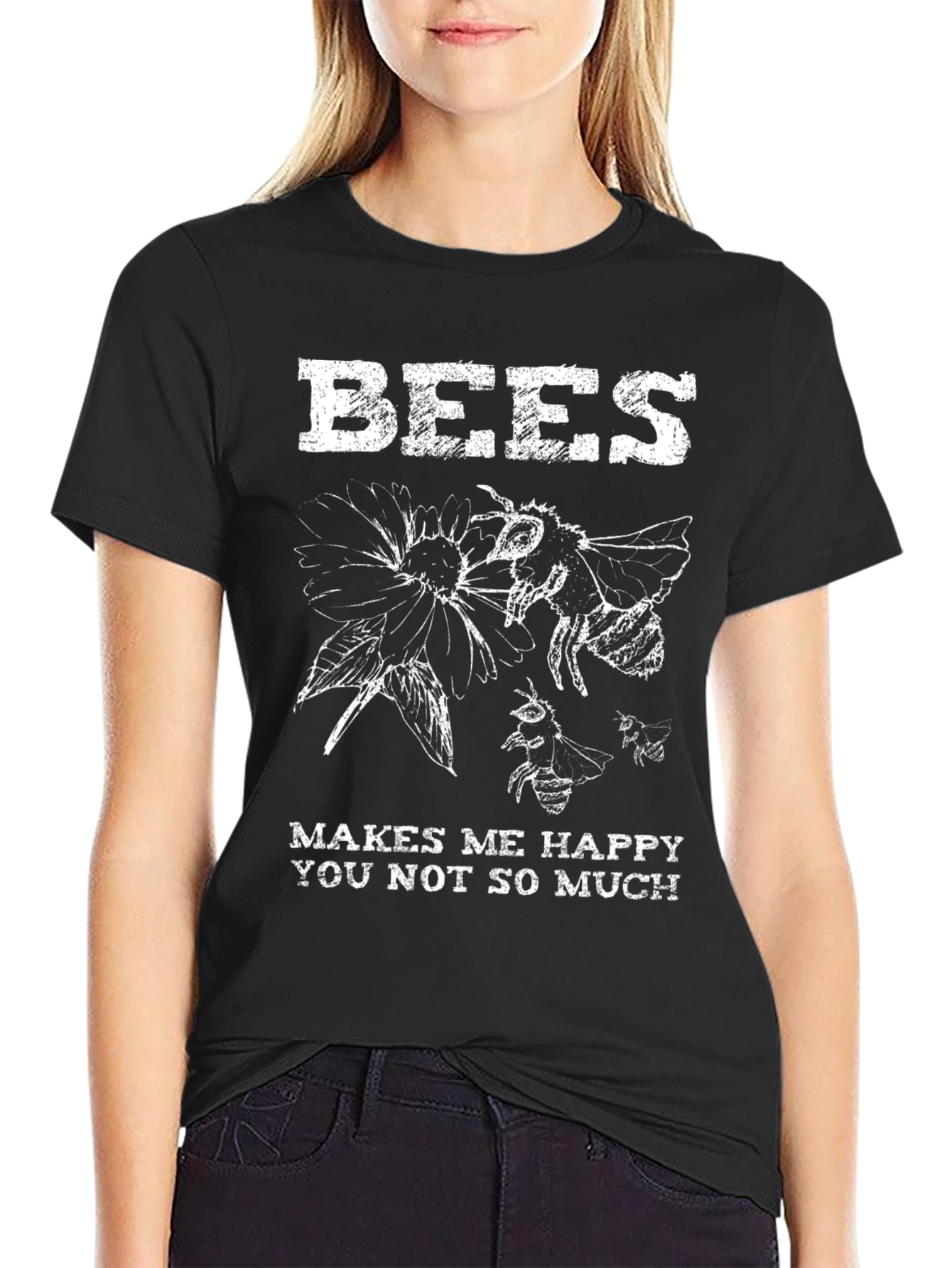 Bees Make Me Happy T-Shirt