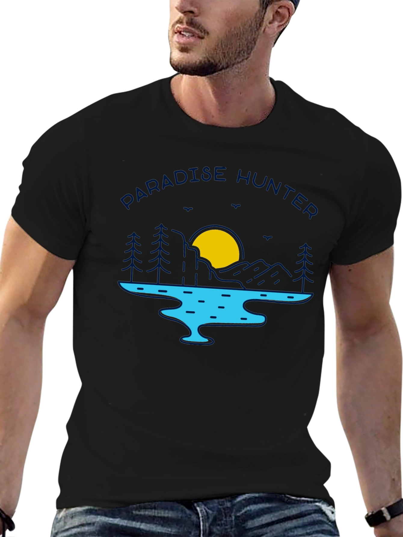 Paradise Hunter Graphic Tee