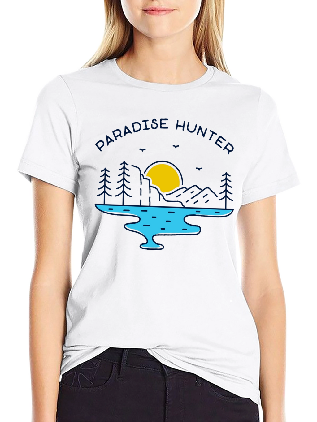 Paradise Hunter Graphic Tee